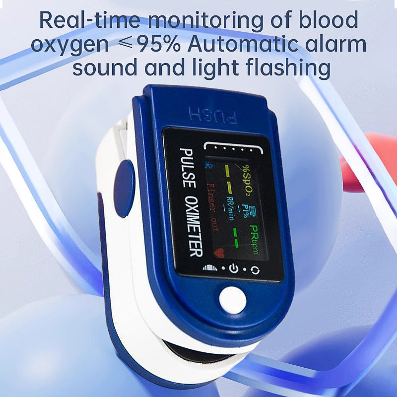 Pulse oximeter LK88 finger clamp blood oxygen detector blood oxygen saturation fingertip heart rate monitoring