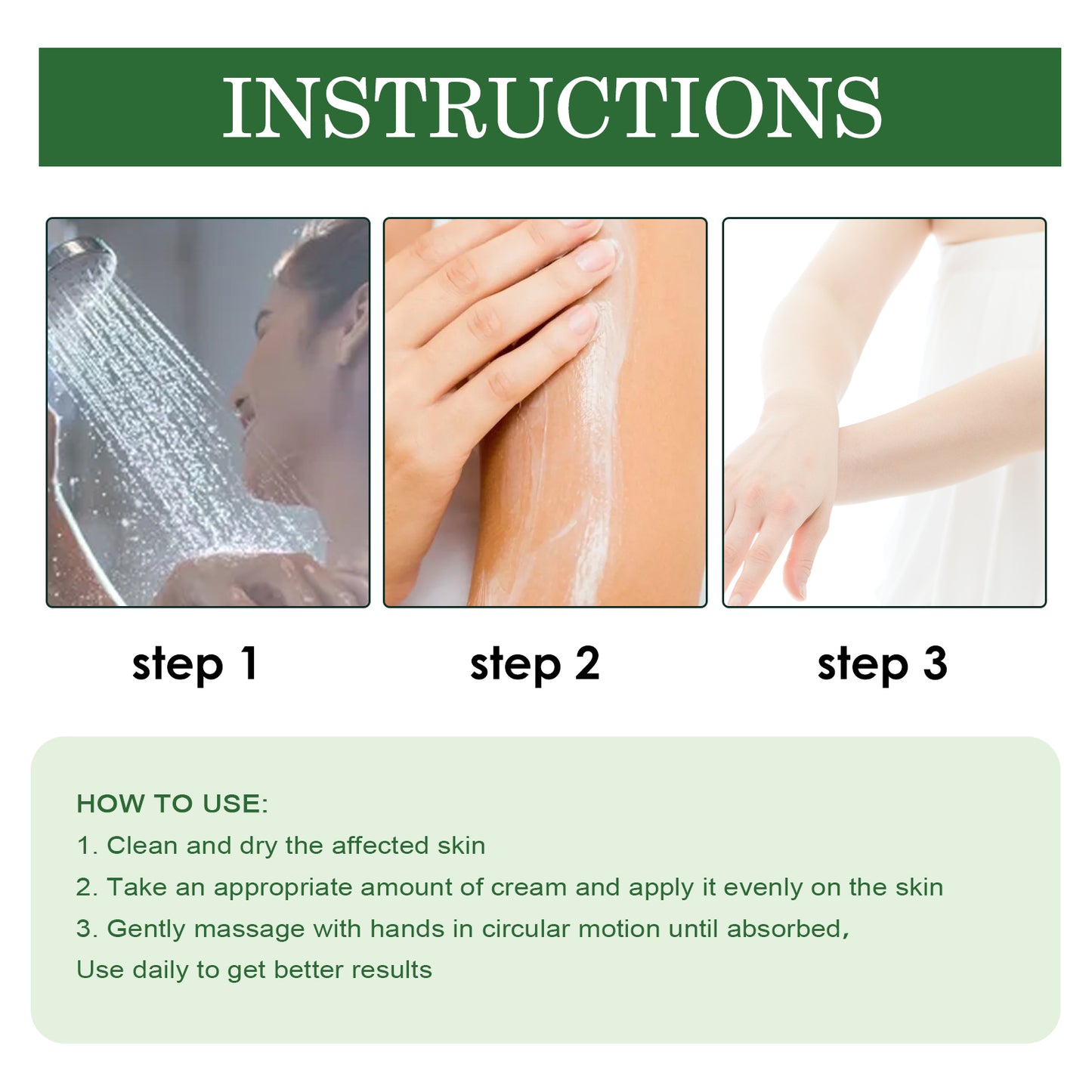 Psoriasis Cream, Relieve Itchy Skin Of Hands And Feet Skin Moss Body Skin Care Cream