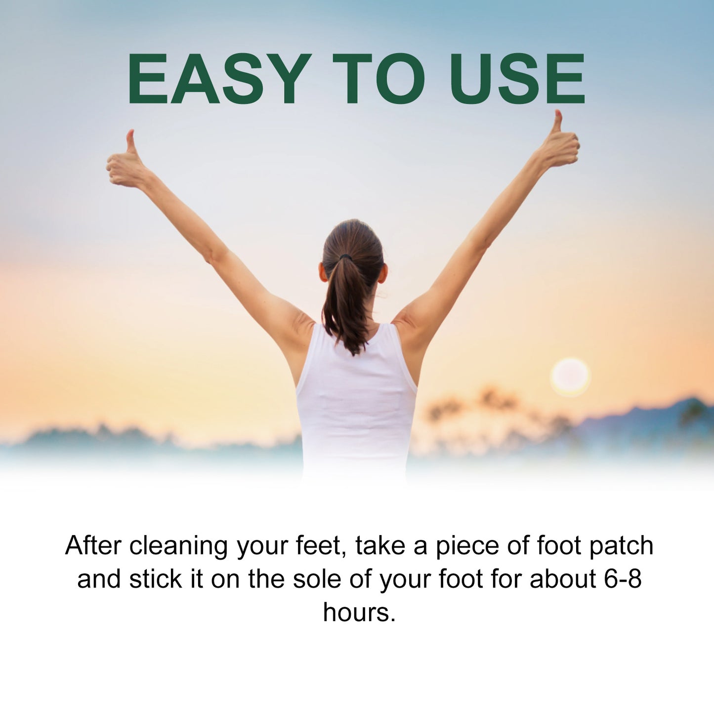 Herbal Purge Purifying Night Patches, Relaxing Body Conditioning Deep Cleansing Foot Care Sleep Pads
