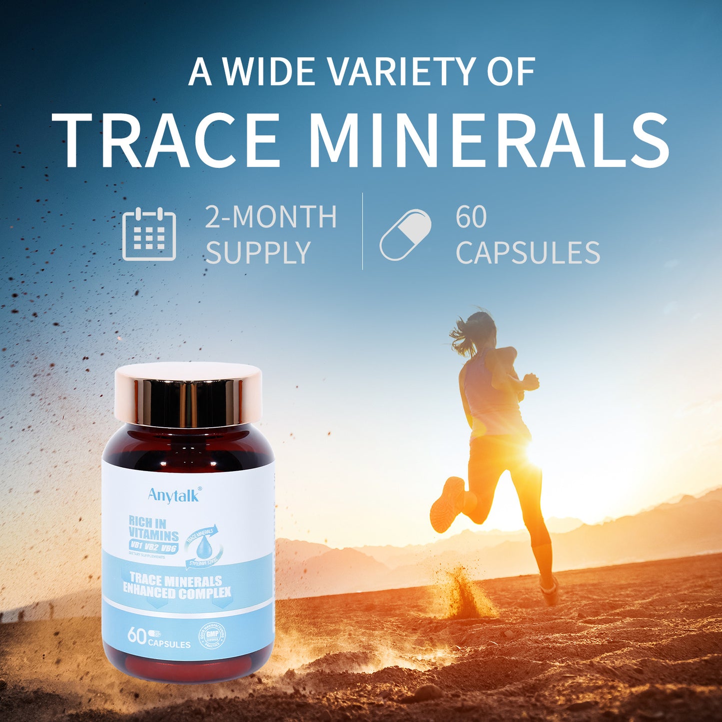 Trace Element Mineral Supplement Capsule