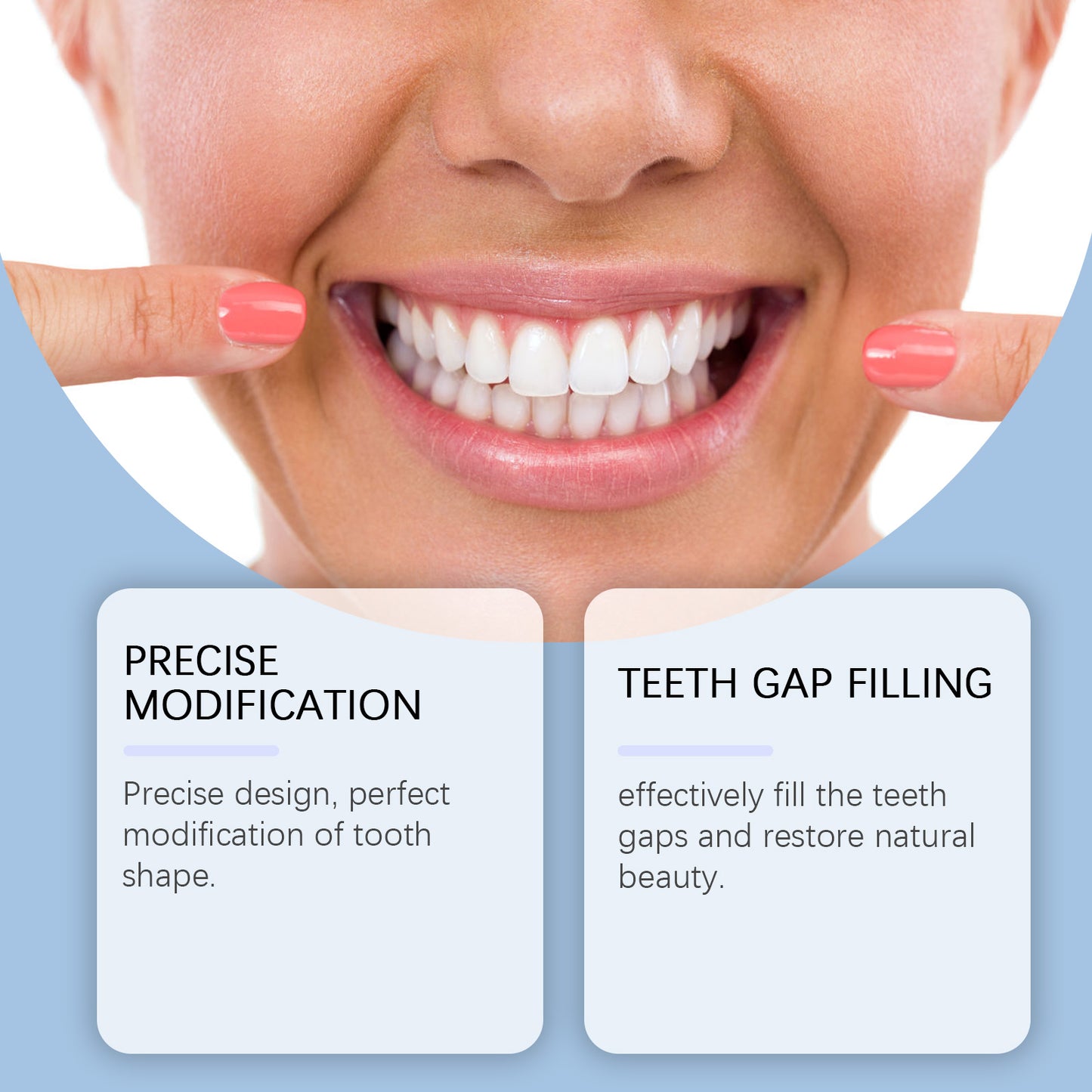 Adult Teeth Braces Denture Dentures Are Suitable For Covering Small Defects Between Teeth To Improve Appearance