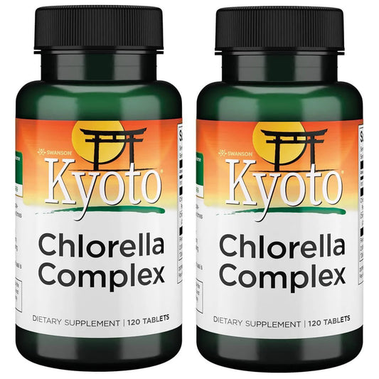 Swanson Chlorella Complex 120 Tabs 2 Pack
