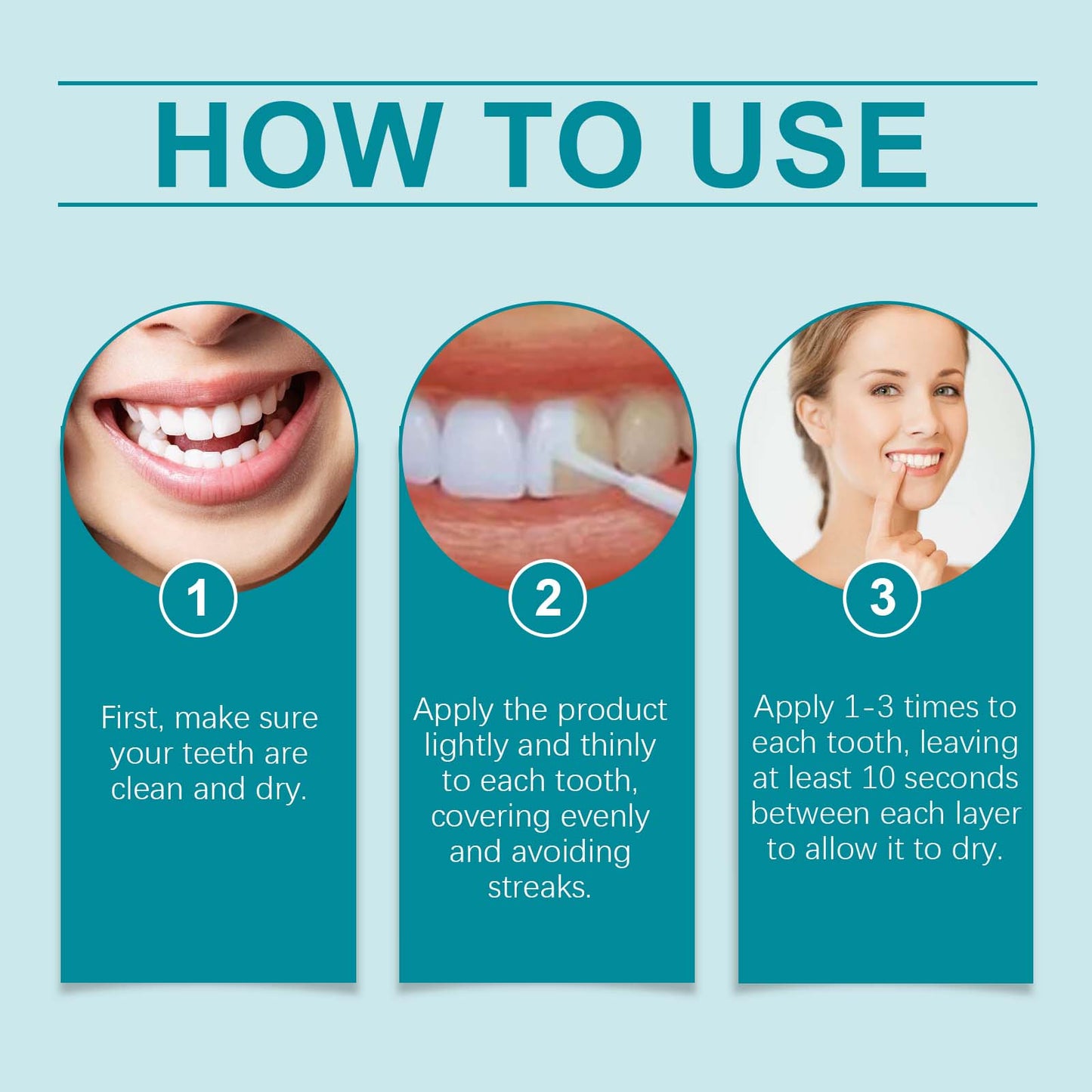 Instant Tooth Whitening Tooth Paint, Clean Tartar Very Well Tooth Dirt Yellow Teeth Care Dental Hygiene Mild Persistent And Pure And Fresh