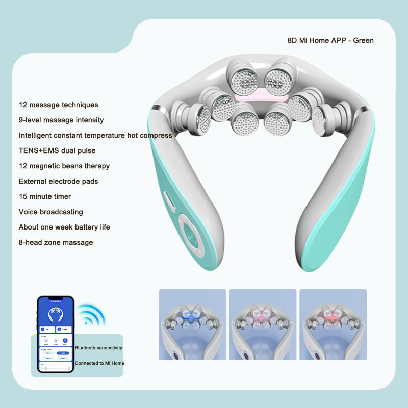 Cervical massager intelligent neck protection device neck massager, electric neck massager