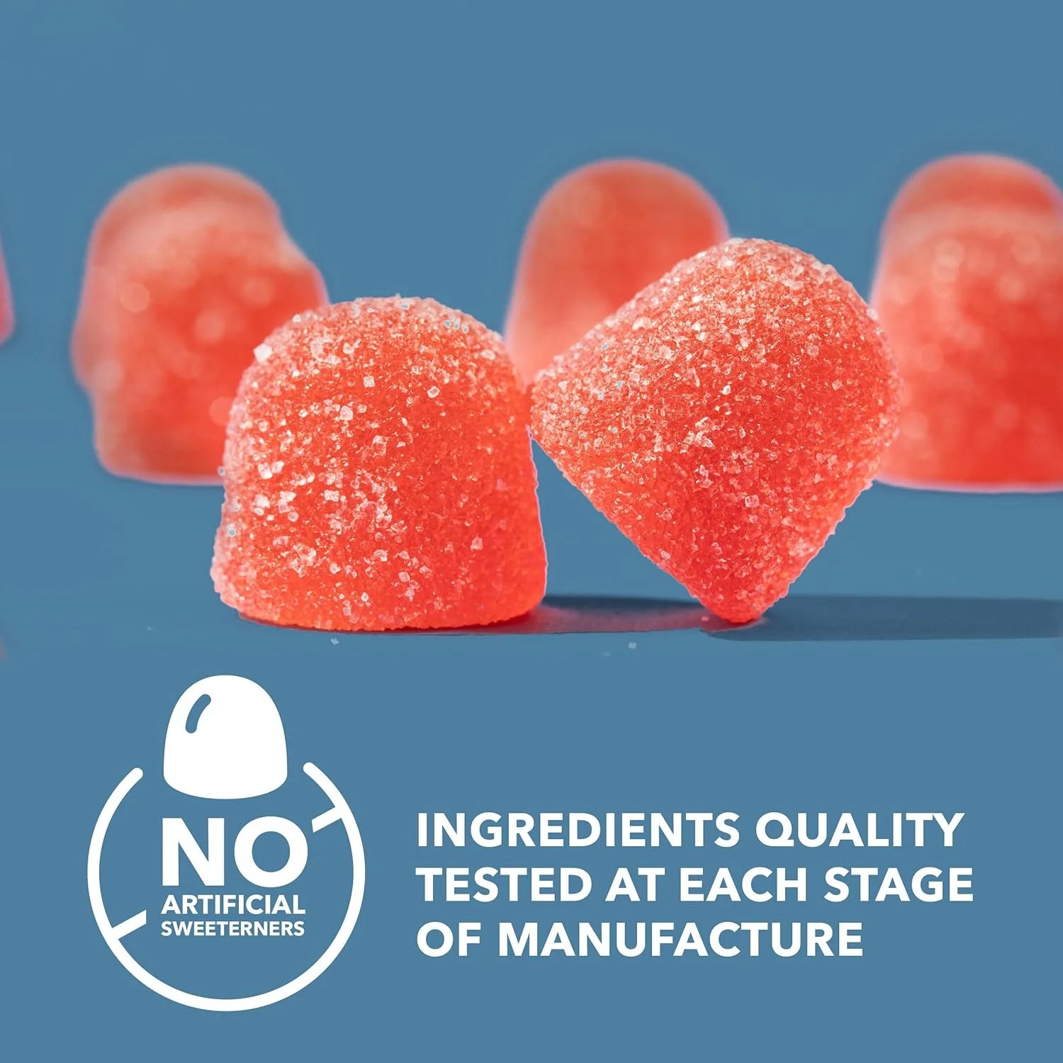 L Arginine Gummies Nitric Oxide Supplement | Vascular Supplement and Energy Booster for Men | 88 Sour Berry Flavored Gummies