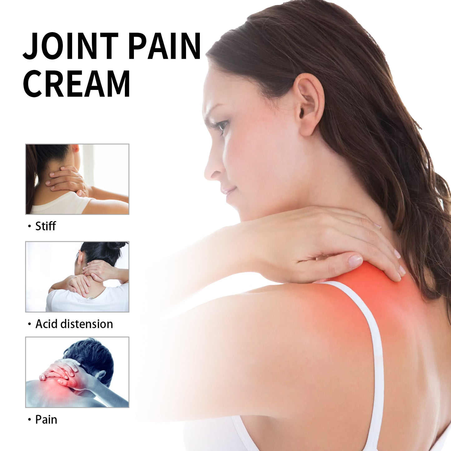 Joint Pain Cream, Relieve Lumbar Vertebrae Shoulder Joint Pain Joint Massage Cream