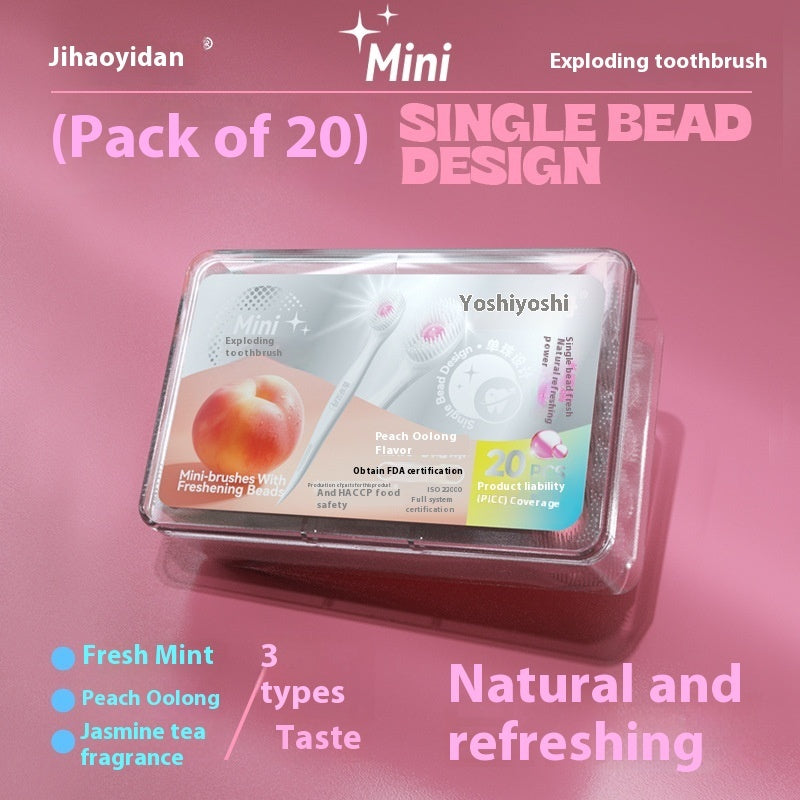 Mini Toothbrush Soft Bristle Brushing