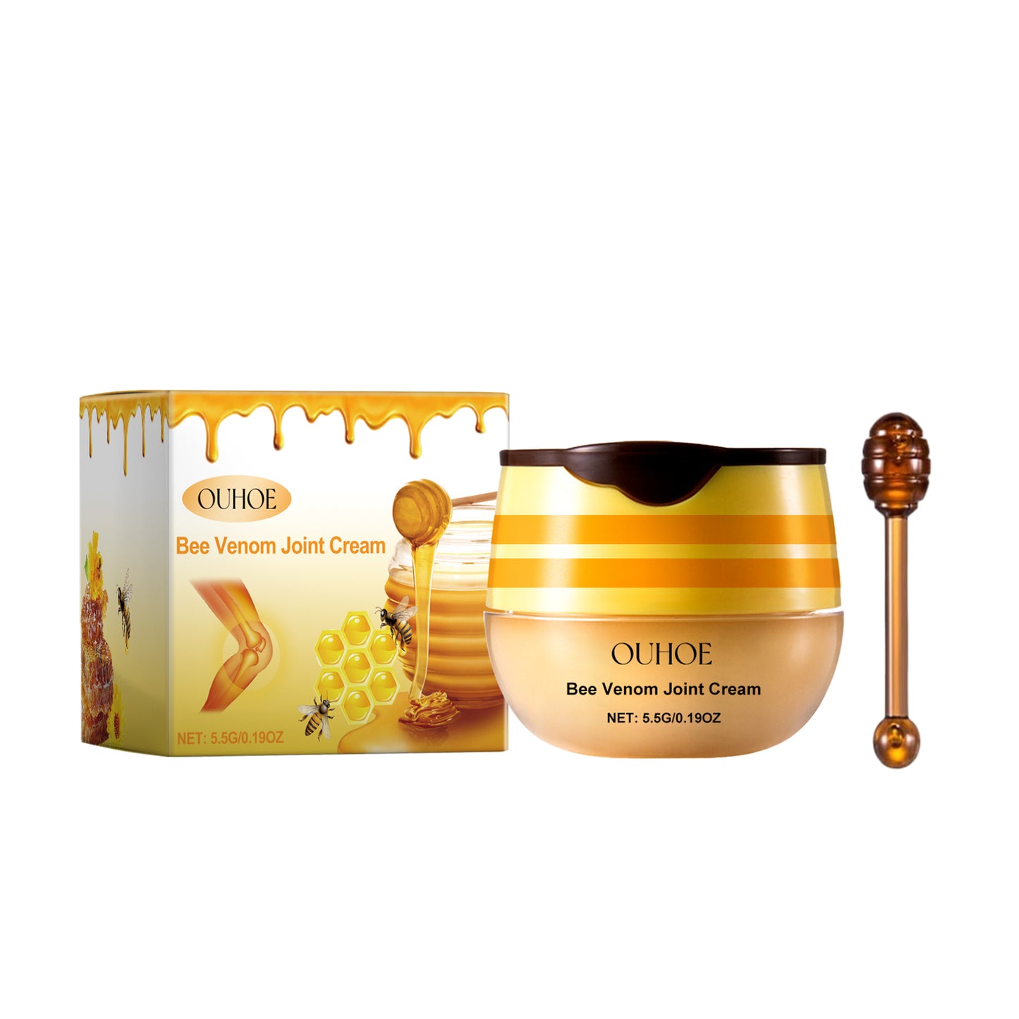 Ouhoe Bee Venom Bone And Joint Cream Repair Sore Joints Muscle Swelling Muscle Massage Gentle Joint Care