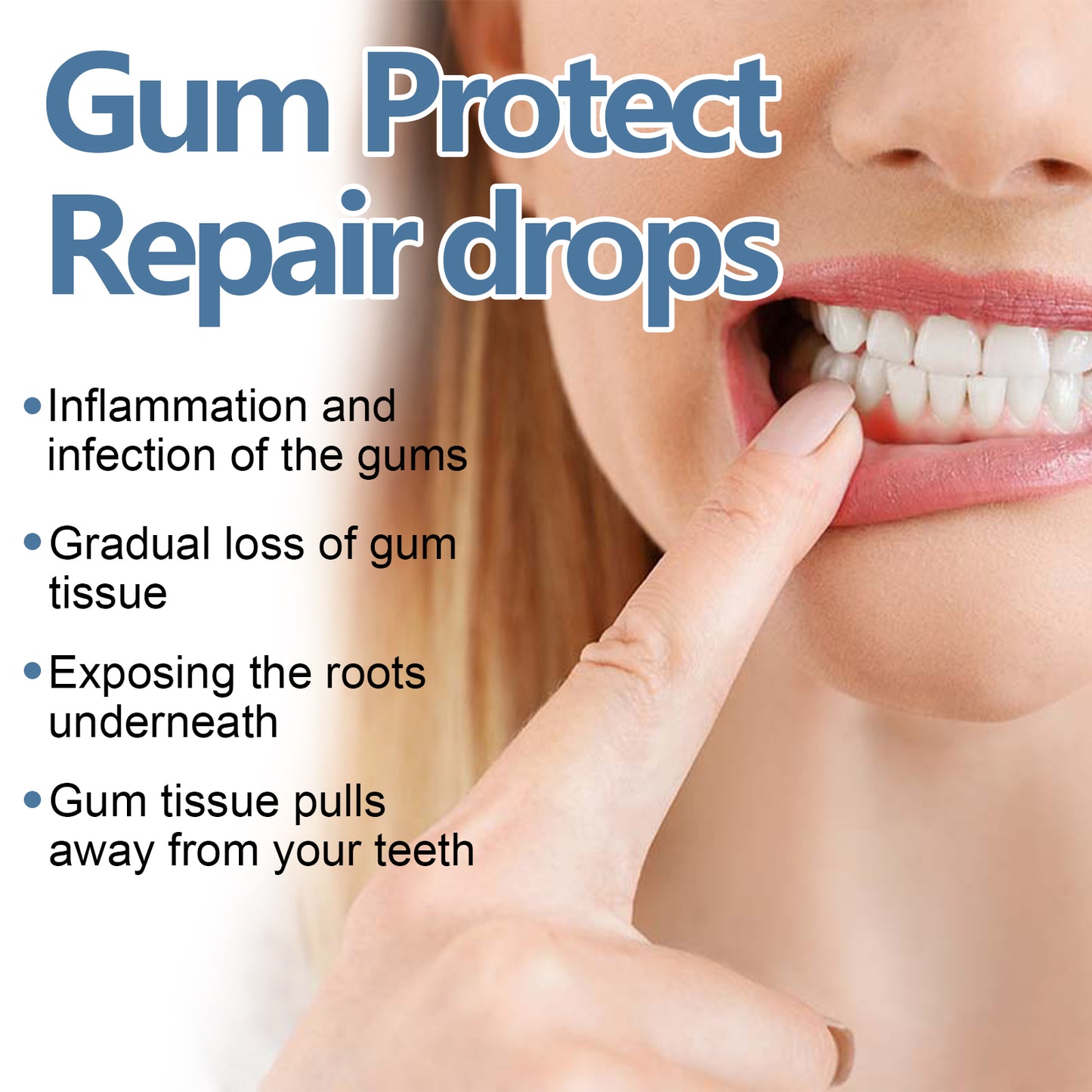 Gingival Repair Series, Cleaning Stains, Tartar, Whitening Teeth, Oral Health Care