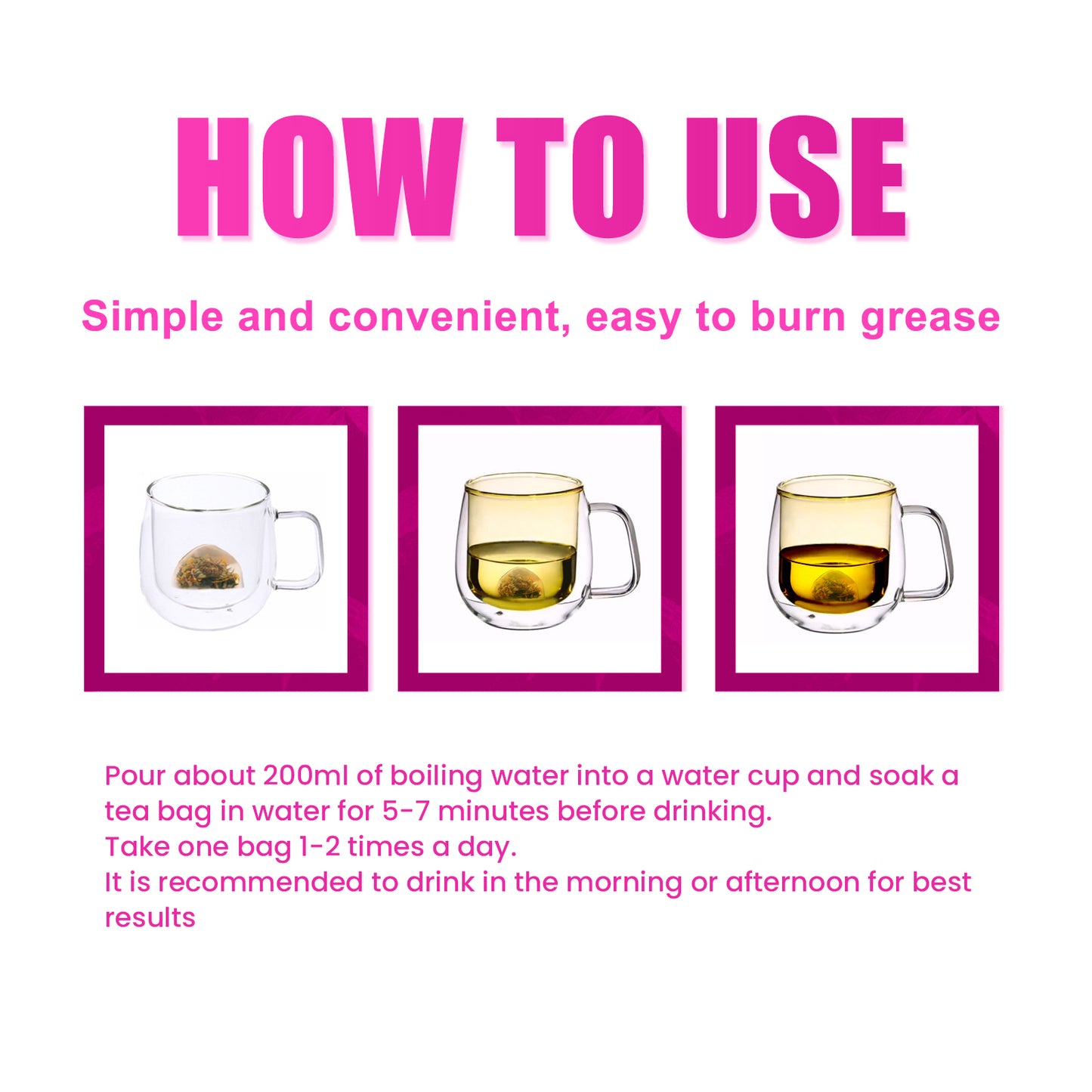 Slimming Tea, Slimming Tummy Firming Body Health Women's Light Body Shaping Green Tea