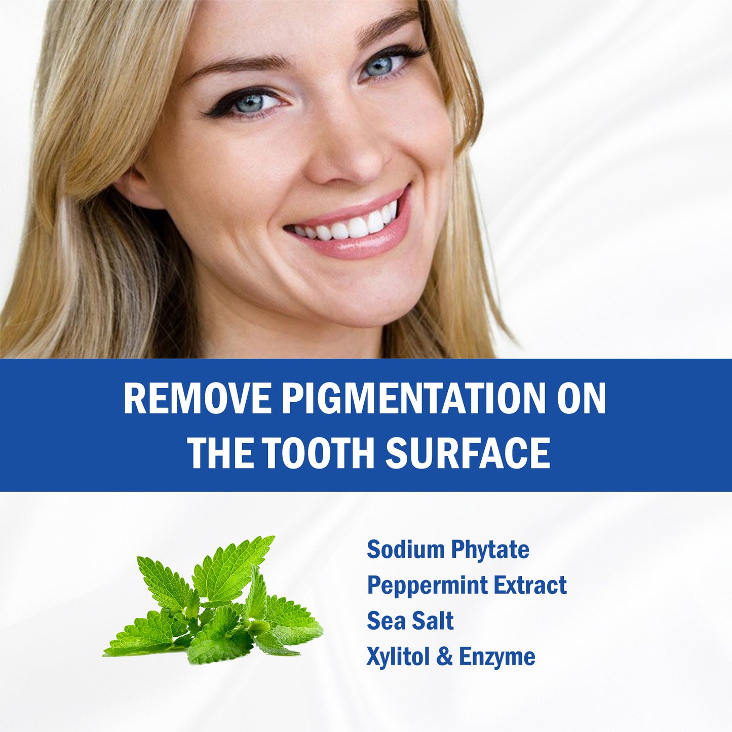 Probiotic Bright White Teeth Mousse, Deep Cleaning Stains And Tartar White Teeth Fresh Breath Gum Care