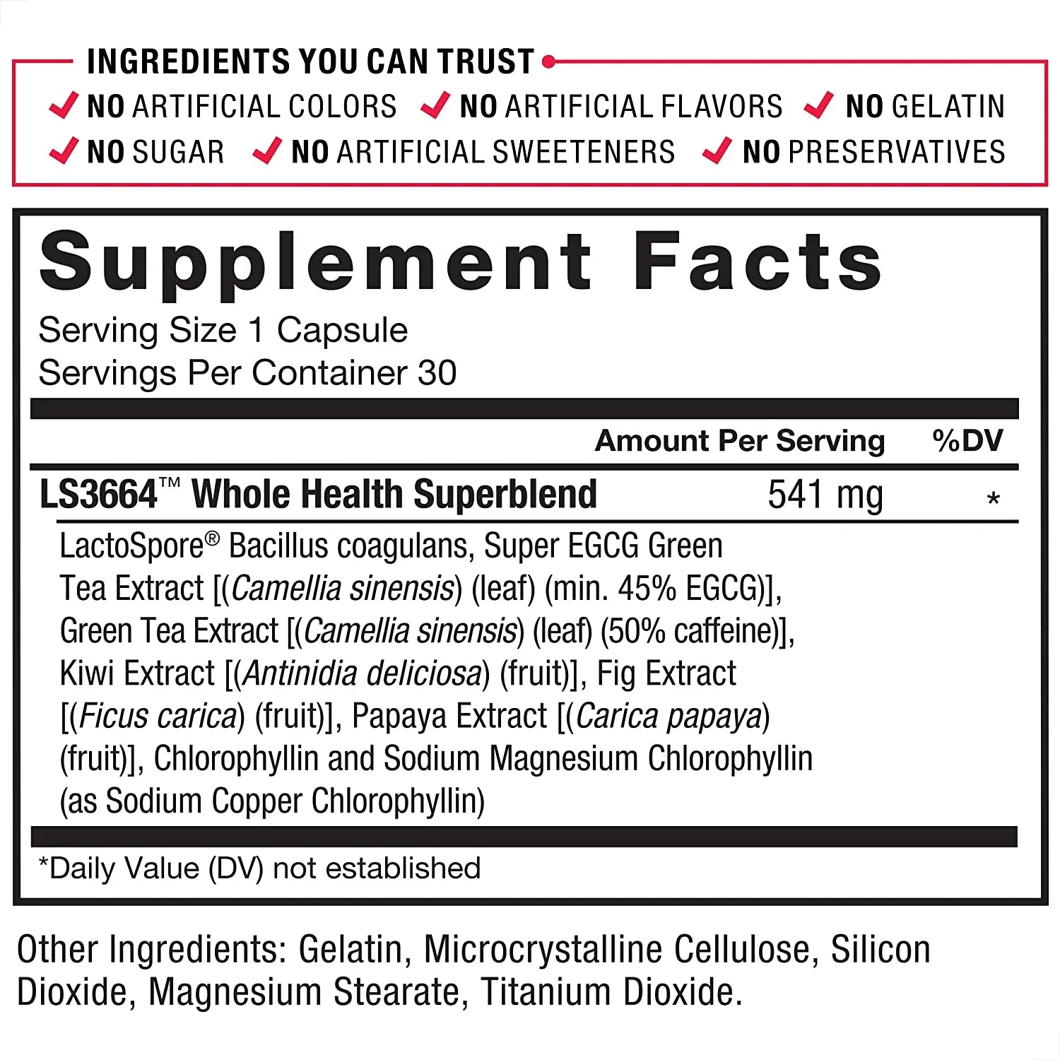 Probioslim, Probiotic Supplement for Women and Men with Probiotics and Green Tea Extract, Reduce Gas, Bloating, Constipation, Support Digestive Health & Gut Health, 30 Count (Pack of 3)