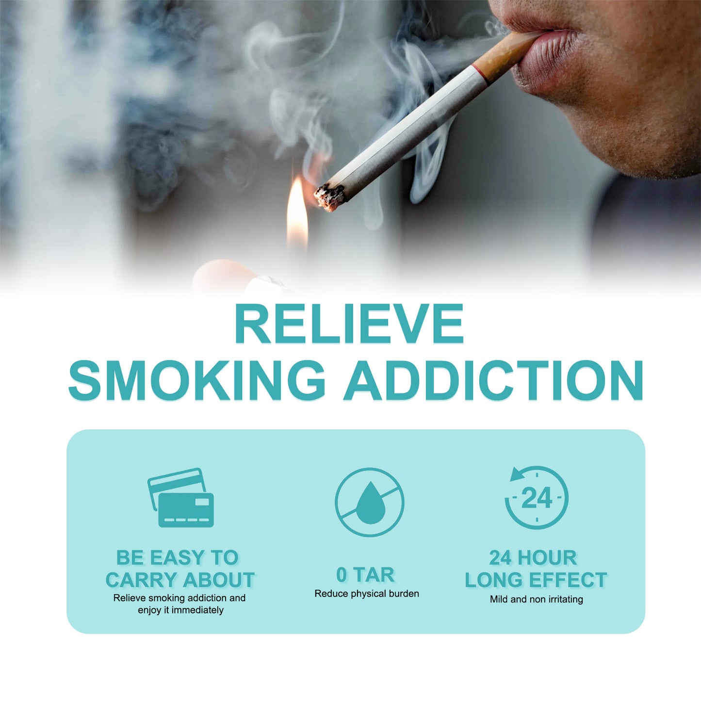 Quit Stick, Relieve Nasal Congestion And Discomfort Nasal Cleaning Repair Body Care Stick