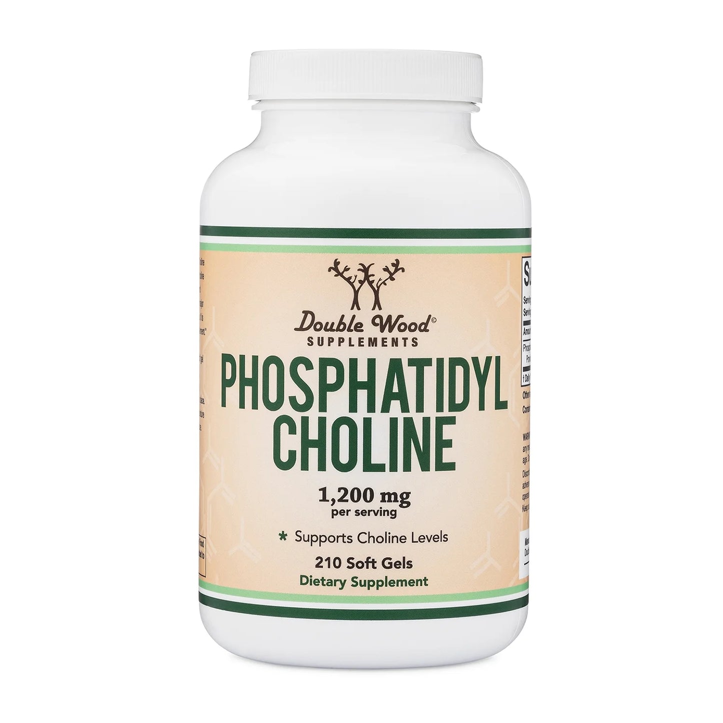 Phosphatidylcholine 1,200Mg -210 Softgels- Enhanced Version of Sunflower and Soy Lecithin - Non-Gmo, Made and Tested in the USA to Support Brain Health by
