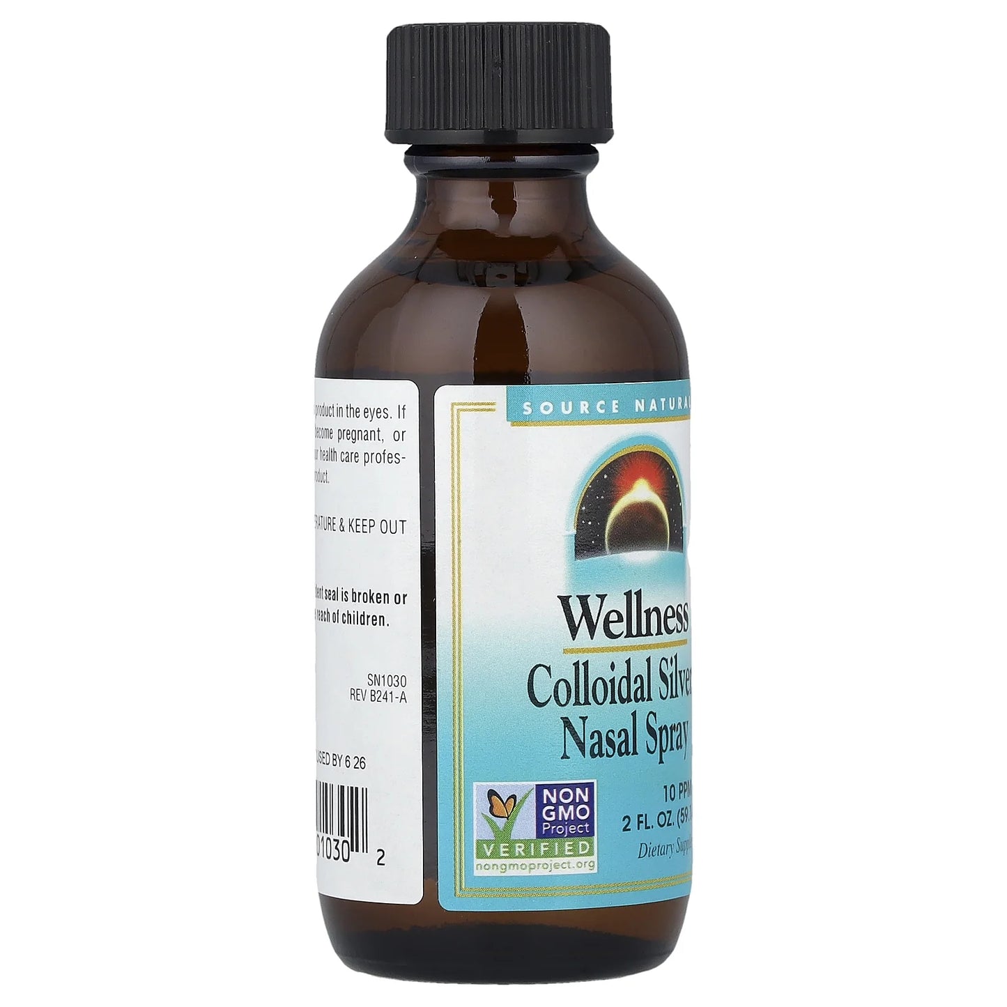 Wellness Colloidal Silver Nasal Spray, 2 Oz