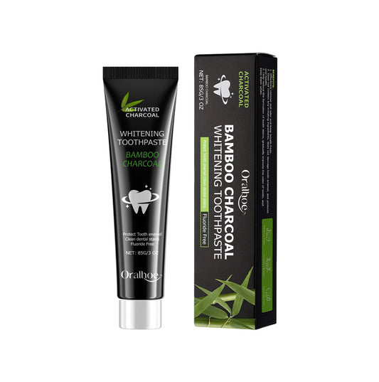 Bamboo Charcoal Toothpaste Freshen Breath, Brightening Teeth And Improving Yellow Tooth Stain Removal Toothpaste