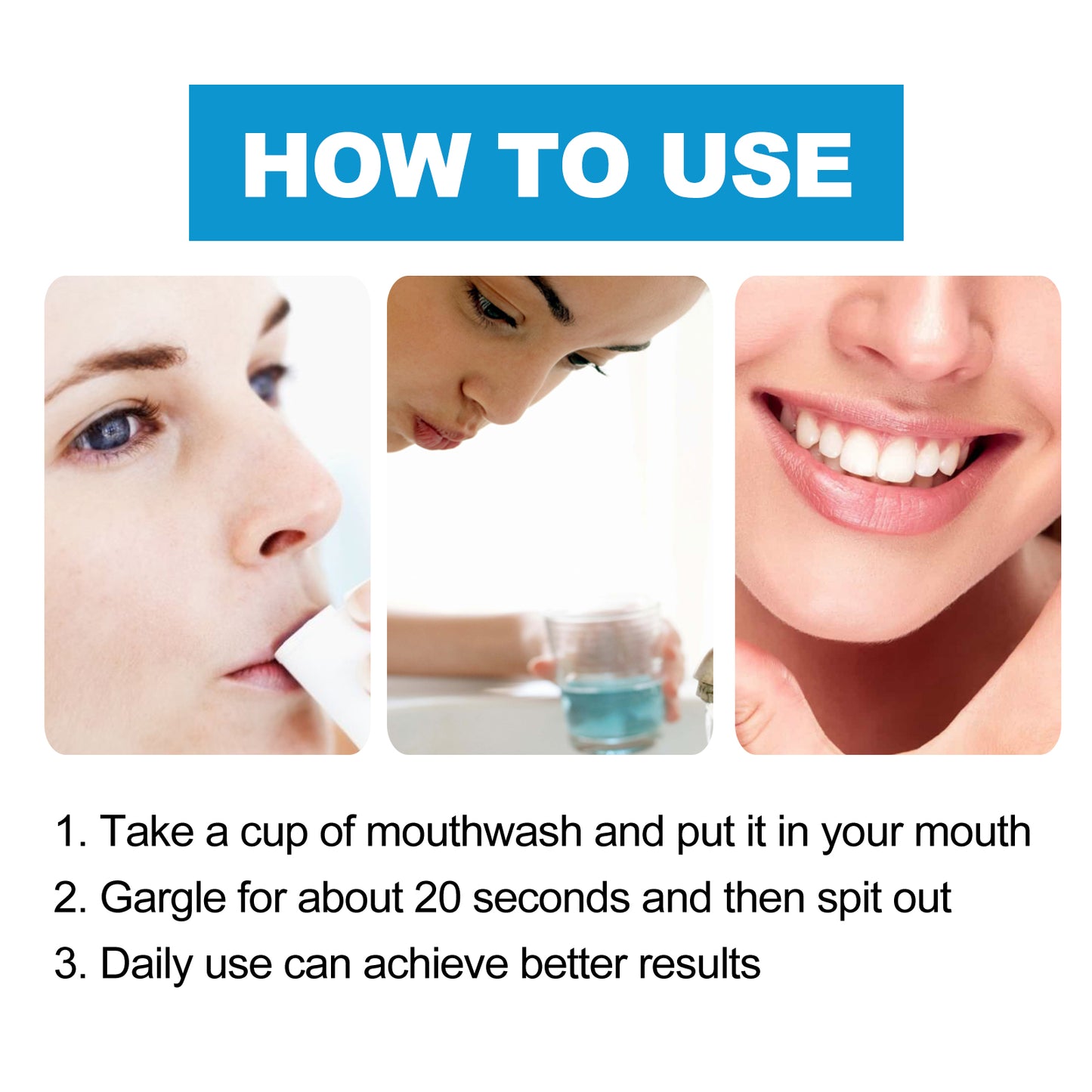 Jelly Cup Mouthwash Cleans Bad Breath, Teeth Stains, Smoke Stains, Brightening Teeth And Refreshing Breath