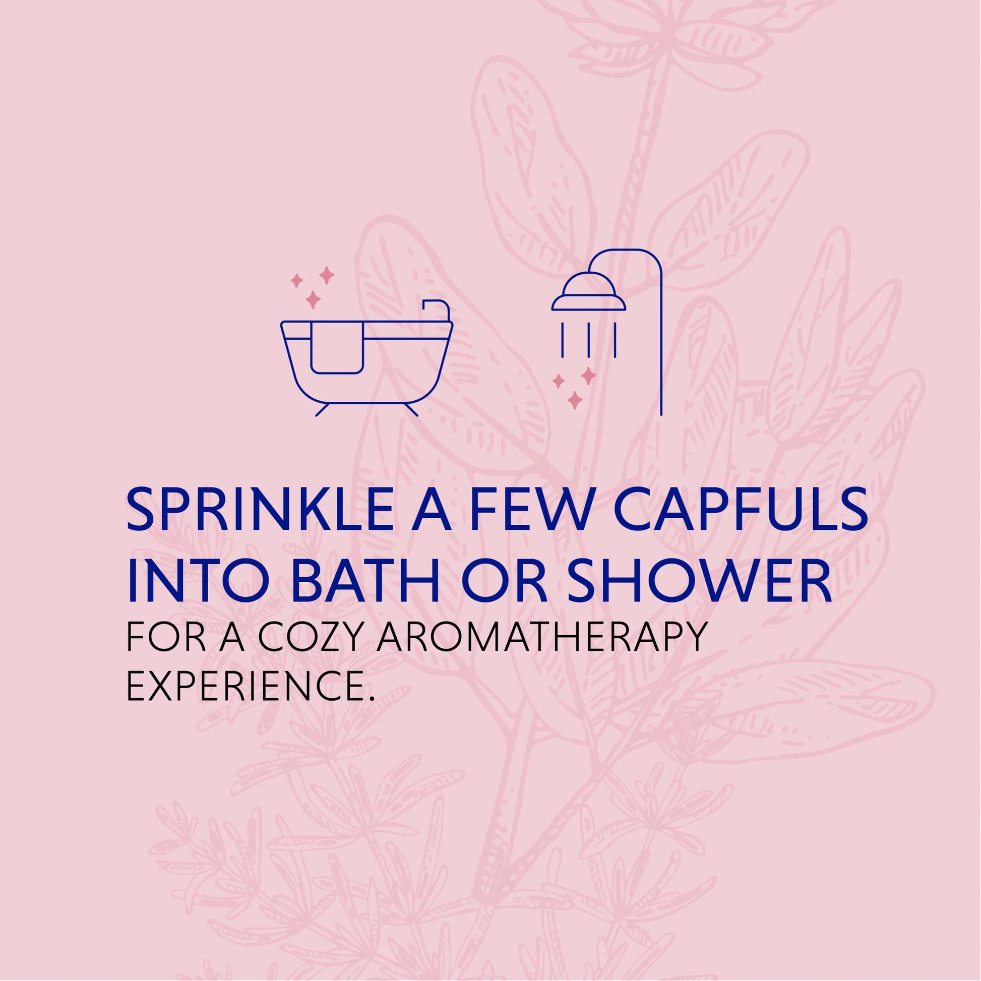 Aromatherapy Comfort Salt Crystals with Sage, Rosemary, & Cedarwood, 25Oz