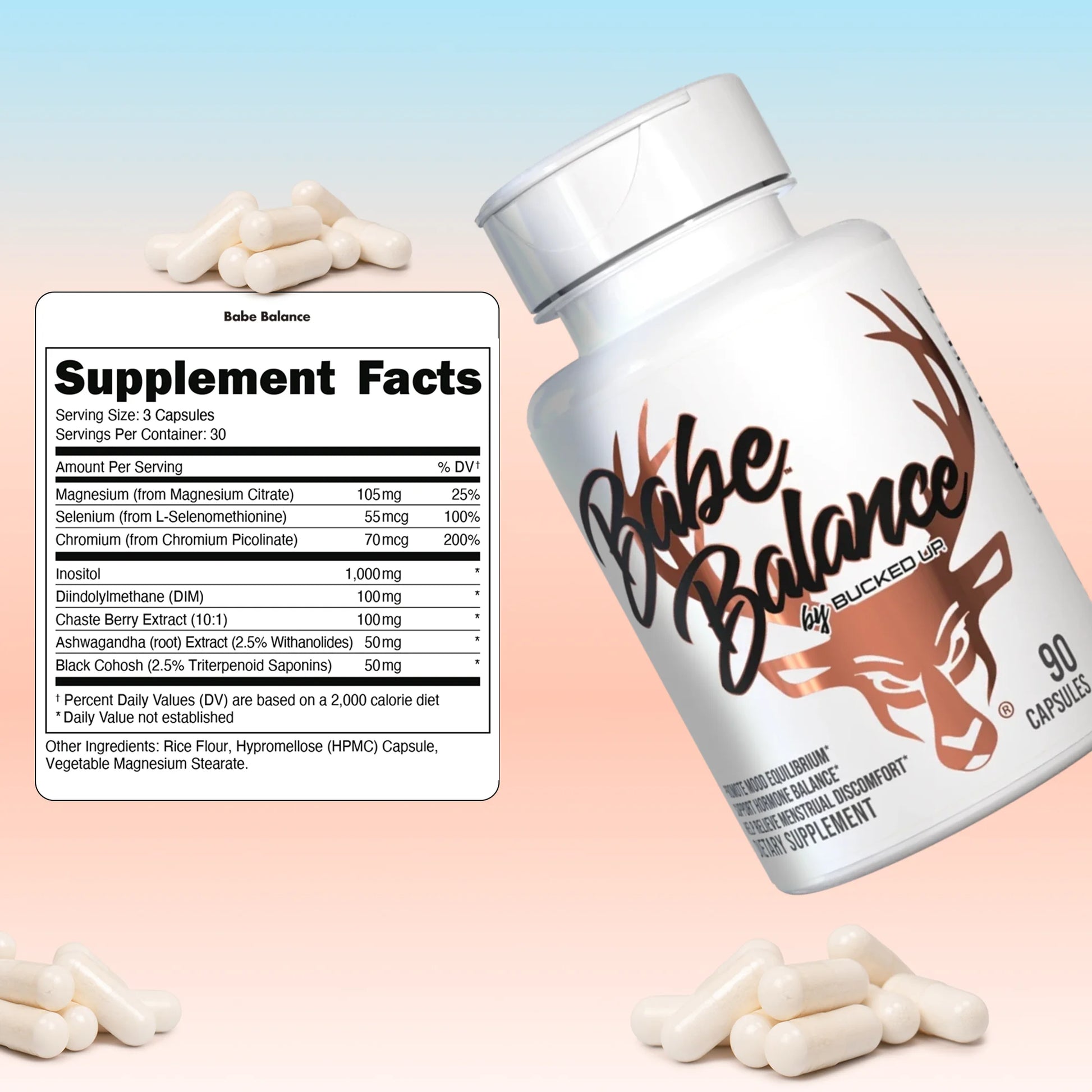 Babe Balance Hormone Supplement, 90 Capsules