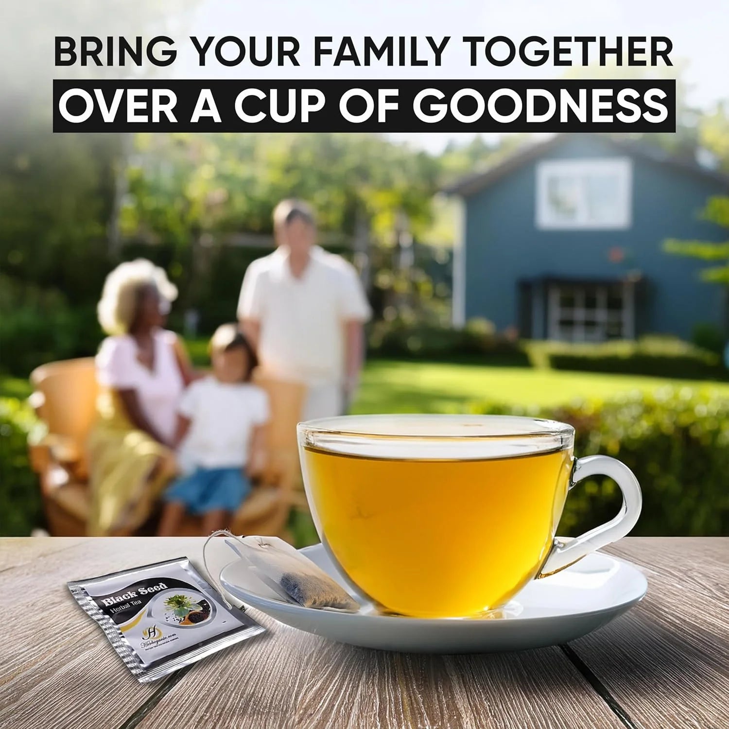 Black Seed Wellness Pack Featuring Black Seed Oil Capsules (60 Softgels), Black Seed Living Bitters 16 Oz and Black Seed Herbal Tea (20 Tea Bags) | Natural and Pure Ingredients