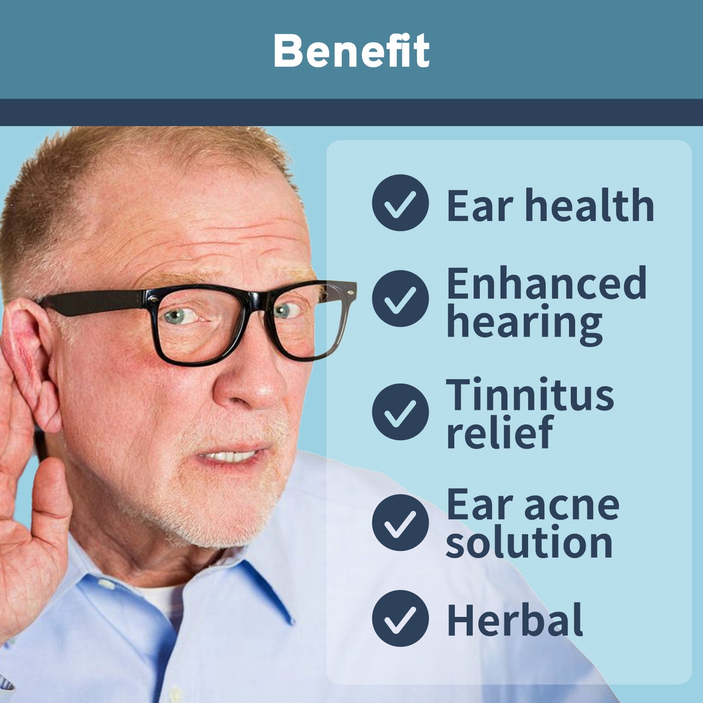 Ear Care Serum, Relieve Inner Ear Obstruction Ear Ringing Ear Discomfort Cochlear Ear Kang Care Solution