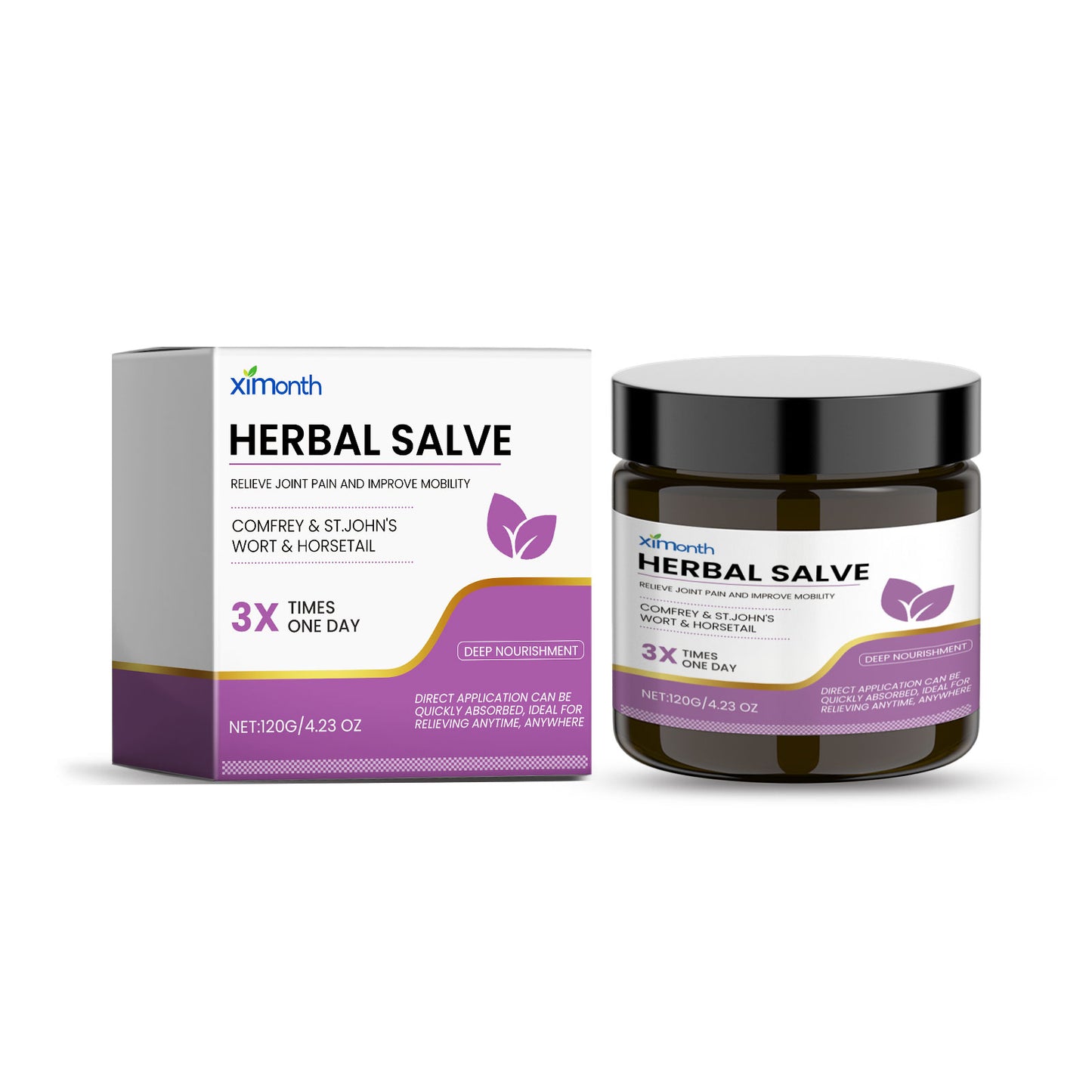 Herbal Care Cream Relieves Elbow And Knee Discomfort With A Pampering Moisturizing Herbal Massage Cream