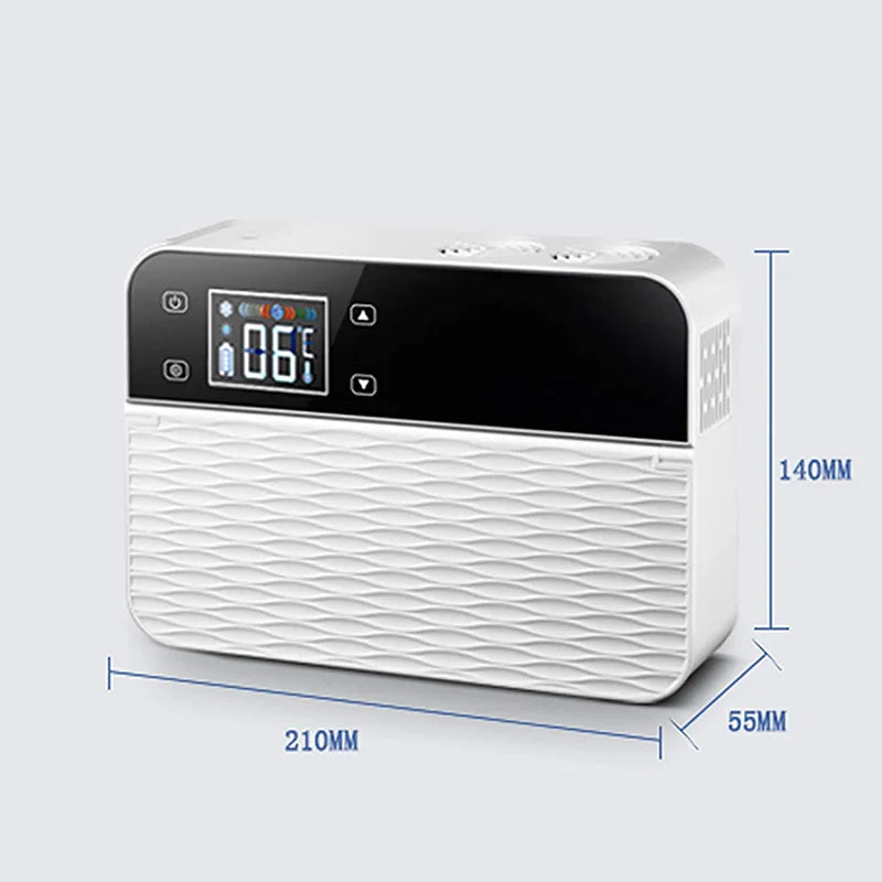 Small Fridge Cooler Insulin Cooler Medical Insulin Case USB Mini Refrigerator Portable Insulin Bag Travel Keep Chilled Meds