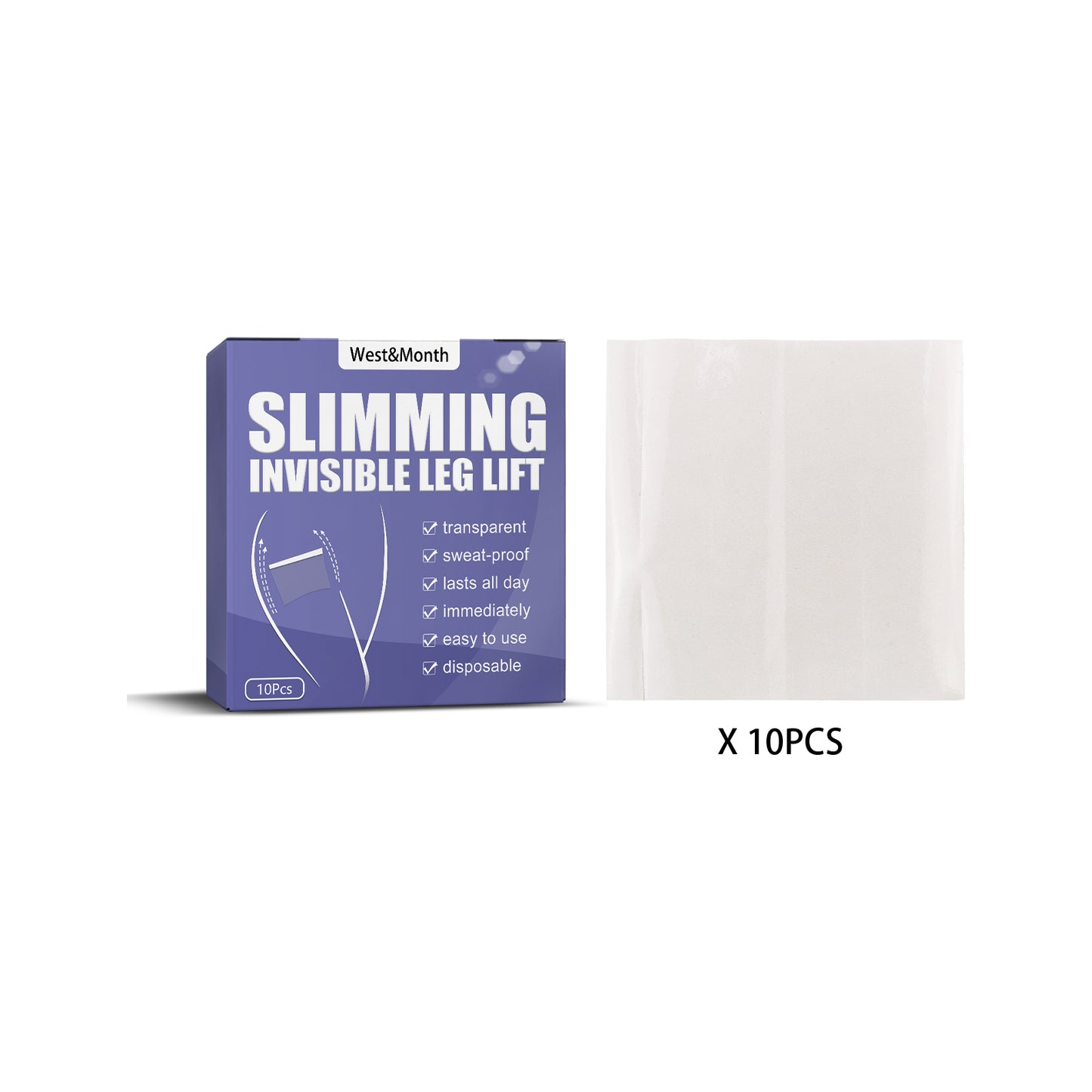 Slimming Invisible Leg Lift, Shape Legs Stick Slimming Stick For Lazy Thighs Tighten Lift Stick