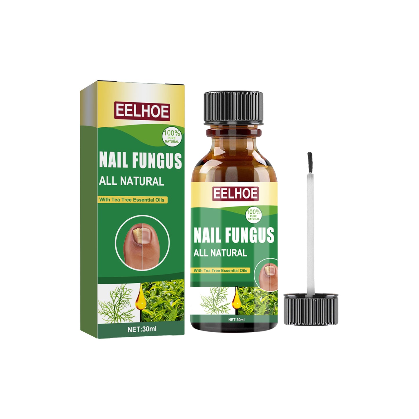 Nail Repair Solution Tea Tree Oil Essence Gentle Nourishing Manicure Cleansing Soft Nail Care Solution
