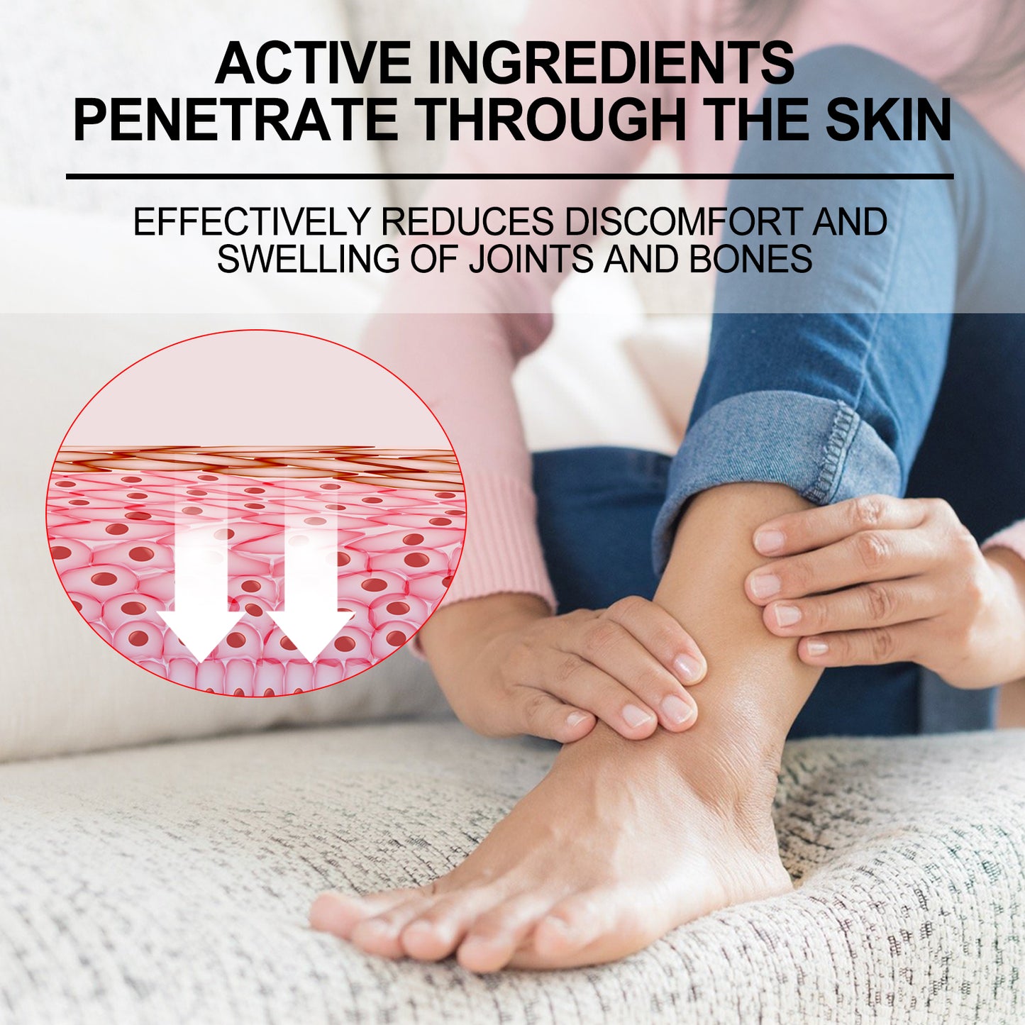 Bee Venom Joint Care Gel, Relieve Joint Shoulder And Neck Soreness Apply Massage Care Gel