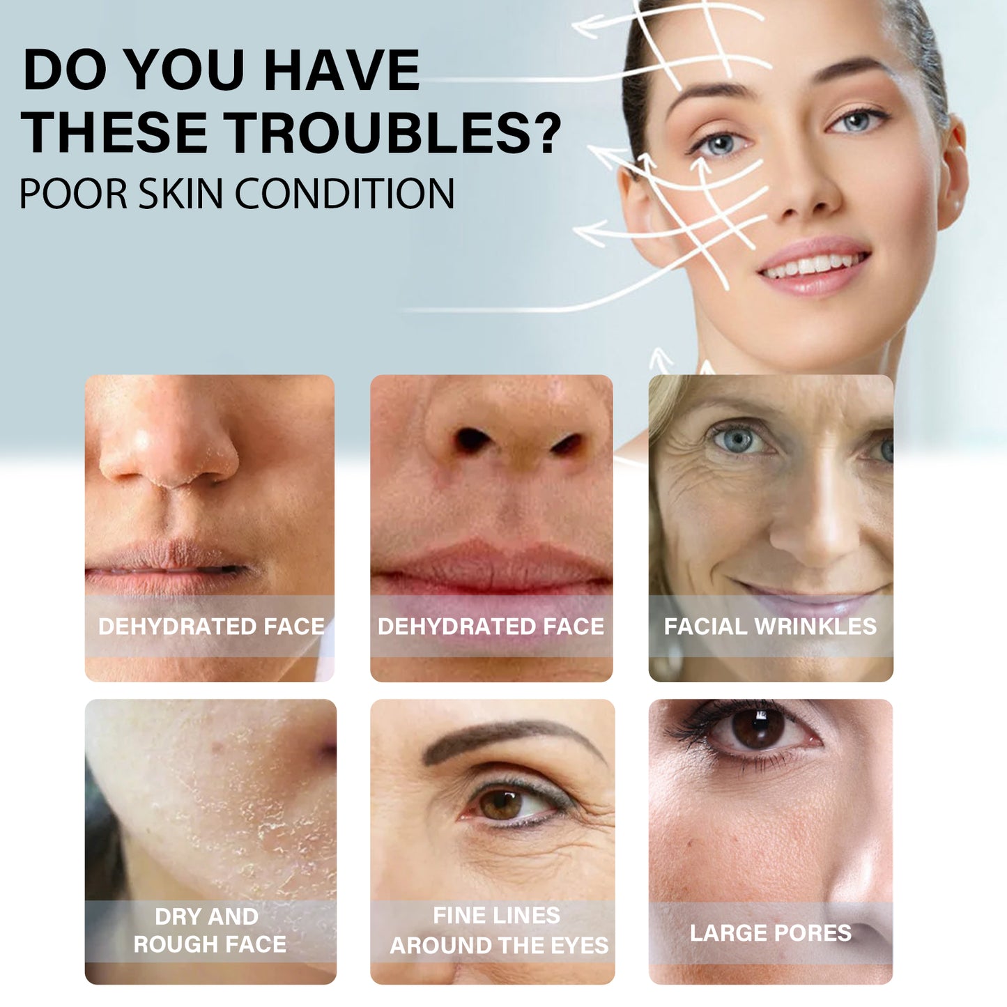 Protein Ascending Line, Skin Lift Anti-Wrinkle V Face Lift Relaxes Facial Contours And Moisturize Line