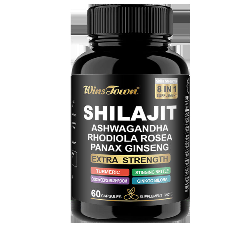 Shilajit Capsules Pure Himalayan Shilajit with Ashwagandha