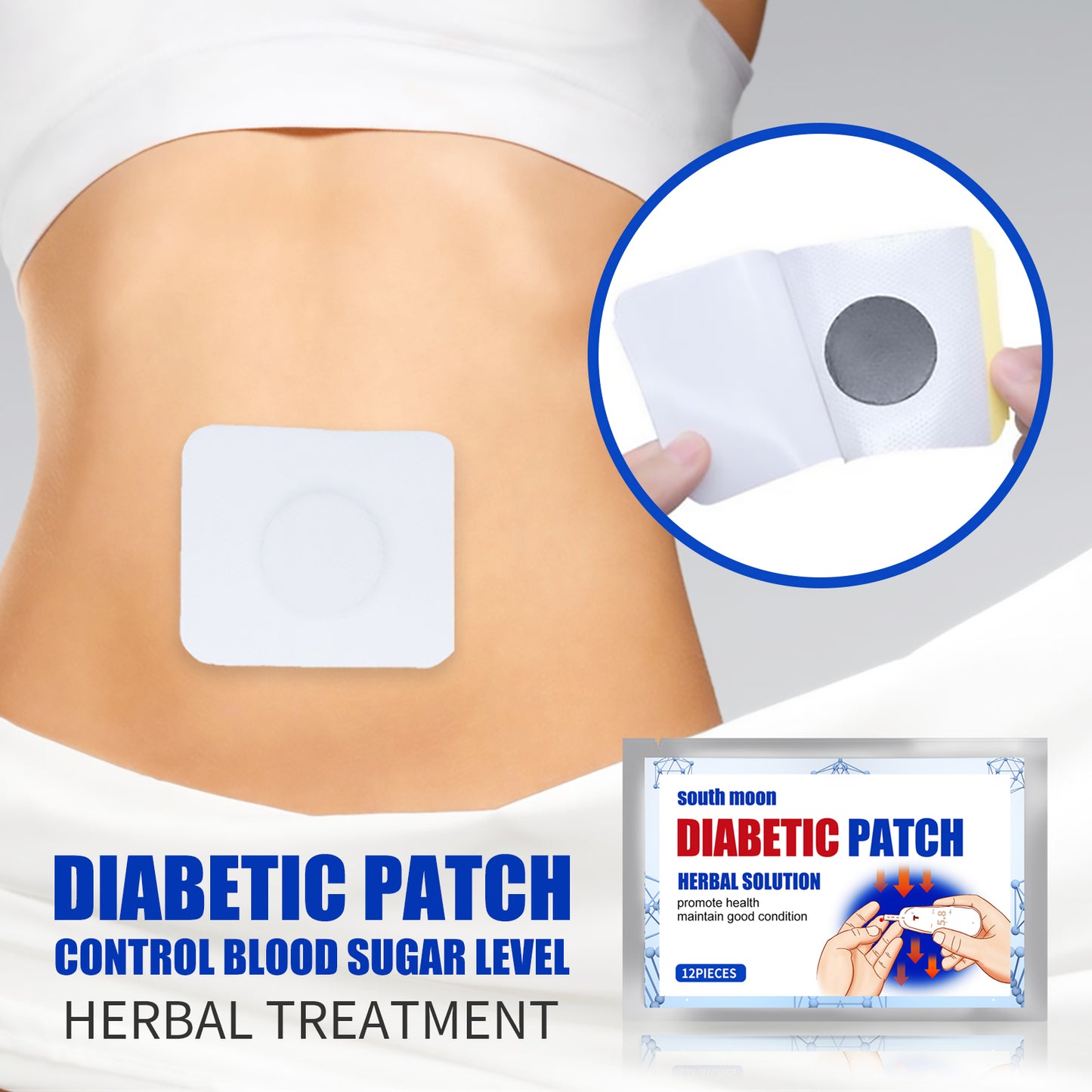 Tangshu Patch, Middle-Aged And Elderly Body Care Navel Patch Relieve Thirst Personal Health Care Patch