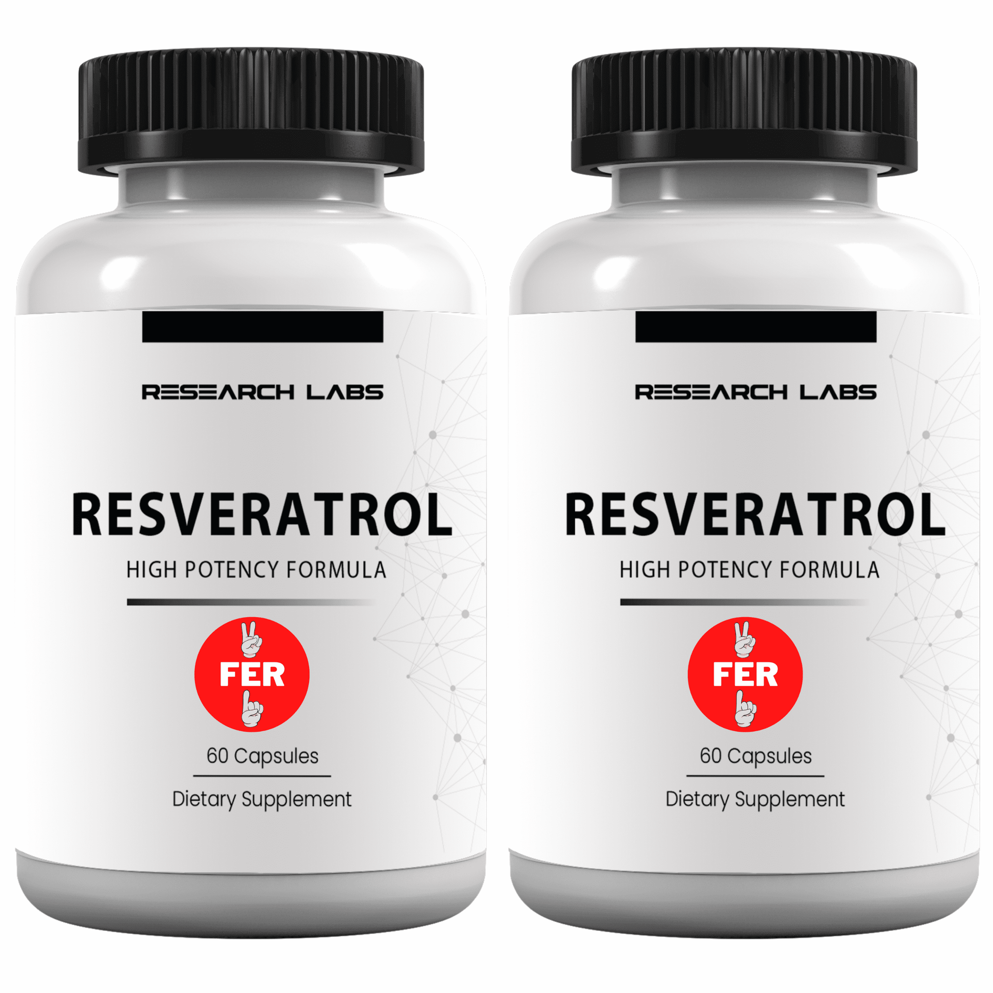 High Potency Micronized Resveratrol Supplement. 2 for 1 Ad. Potent Antioxidants Supplement, Trans Resveratrol for Heart Health, Promotes anti Aging & Cognitive Support
