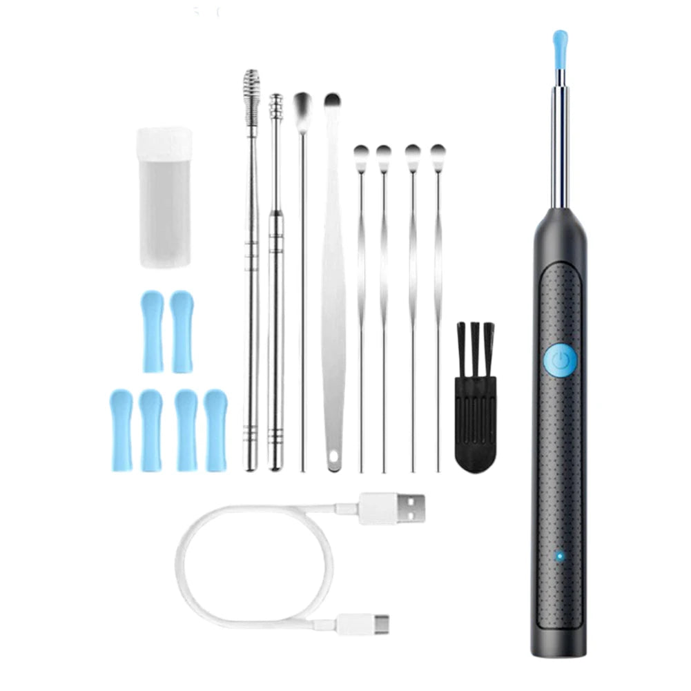 Smart Visual Otoscope Ear Cleaner with Camera Endoscope Earpick Rechargeable Ear Picker Health Care Set