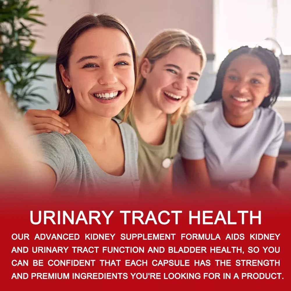Kidney Cleanse Supplement - With Cranberry Extract to Help Support Kidney and Urinary Tract Health, 120 Capsules