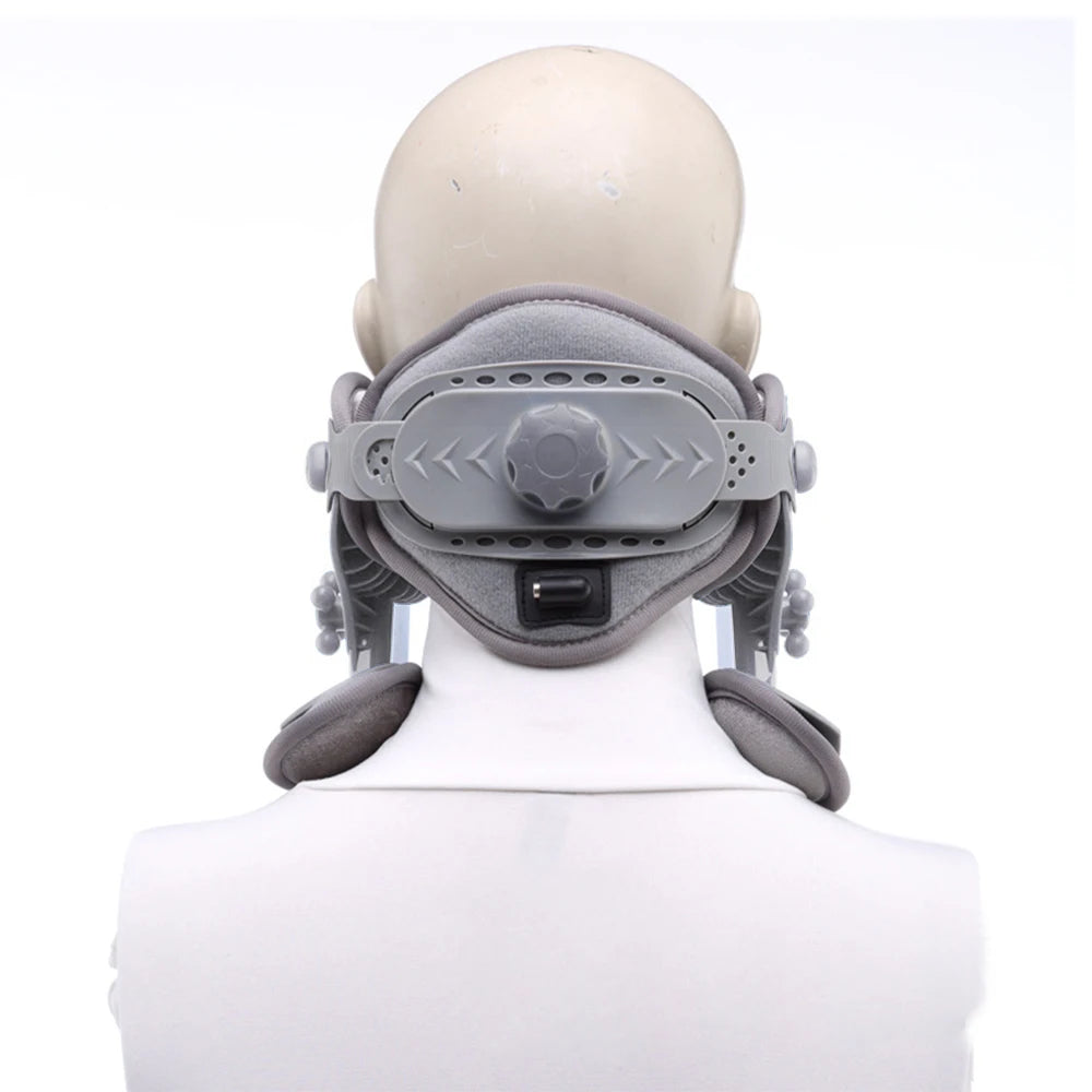 Medical Neck Traction Device Heating Inflatable Cervical Collar Correction Neck Retractor Cervical Collar Stretcher Corrector