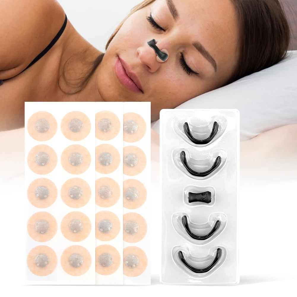 15Pairs Magnetic Nasal Strips Anti-snoring Nose Strips Nasal Breathing Dilators Starter Kit Increase Air Intake Improve Sleeping