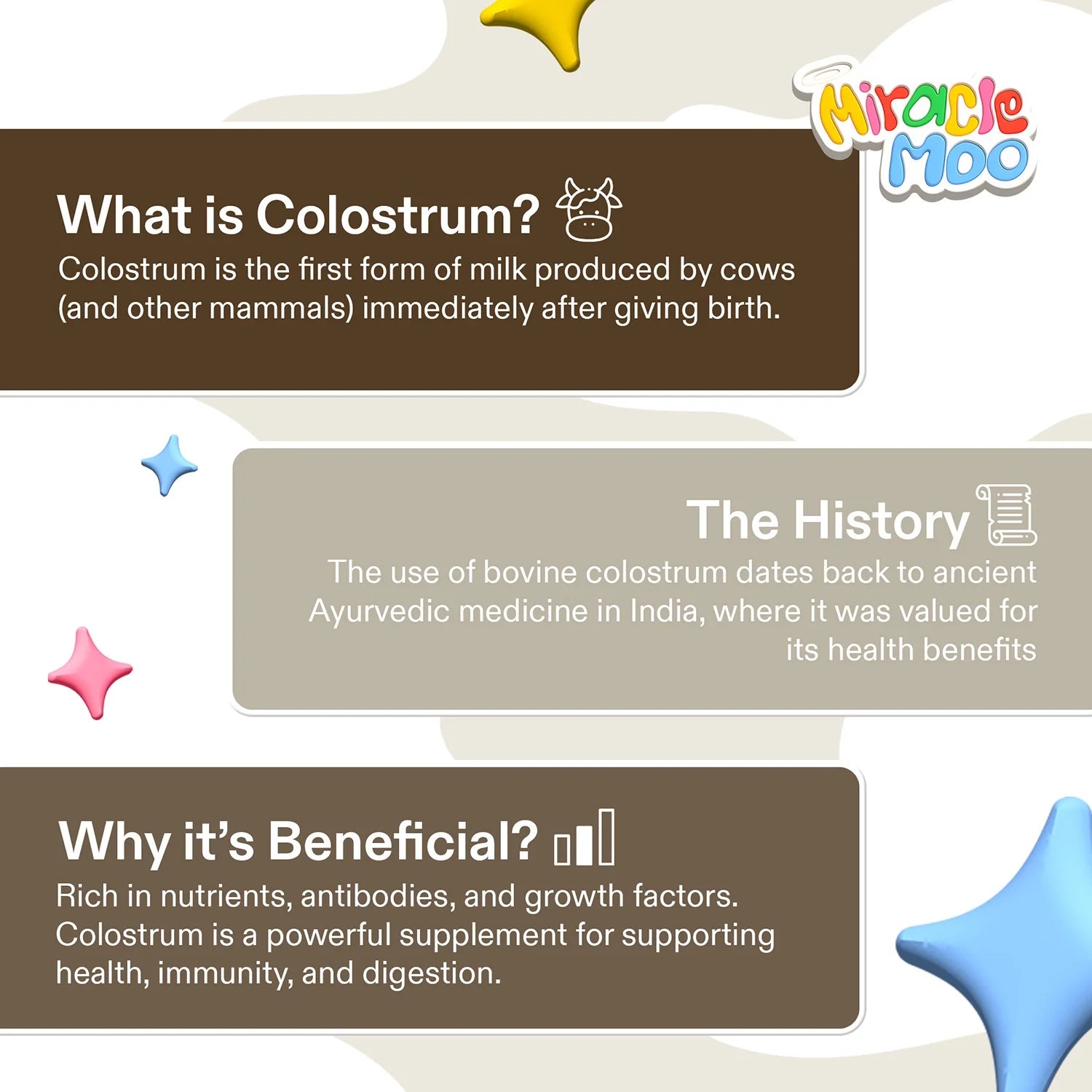 Milk Chocolate Bovine Colostrum Stick Packets, 30 Count