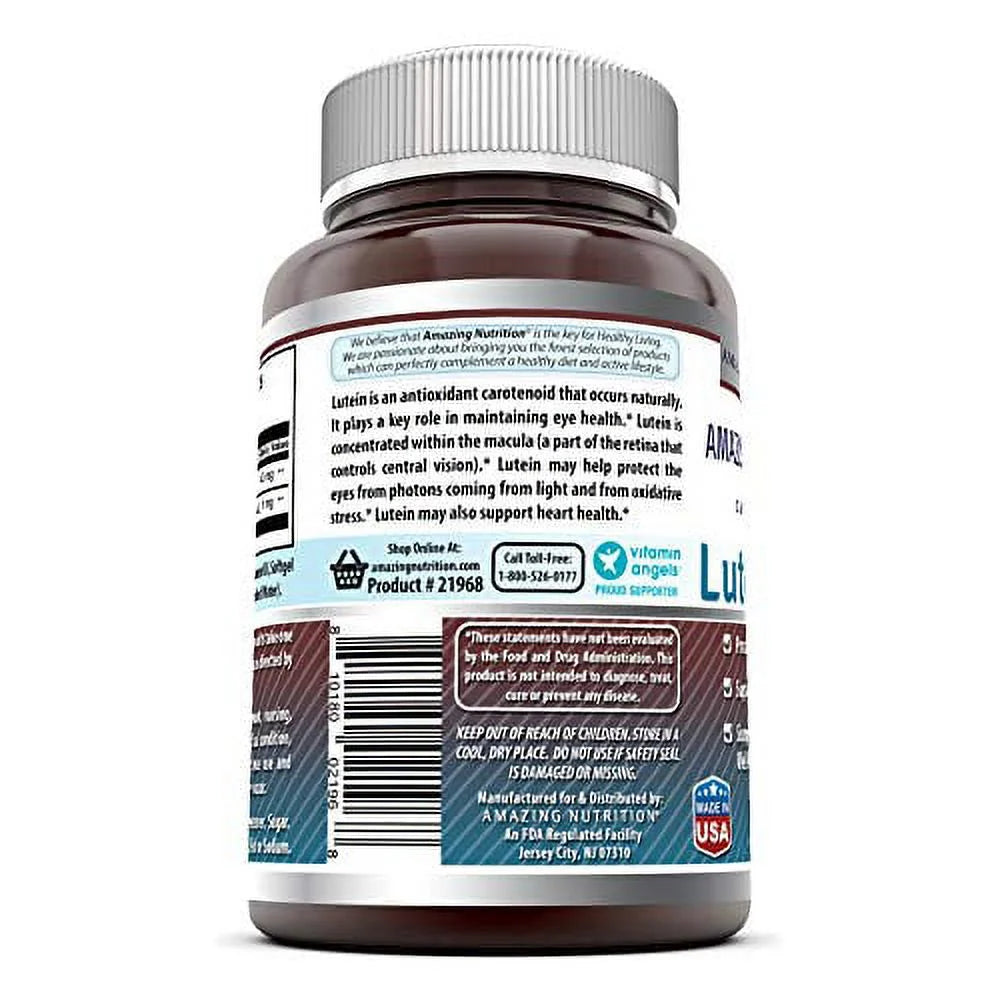 Lutein 40 Mg with Zeaxanthin 1600 Mcg- 60 Softgels
