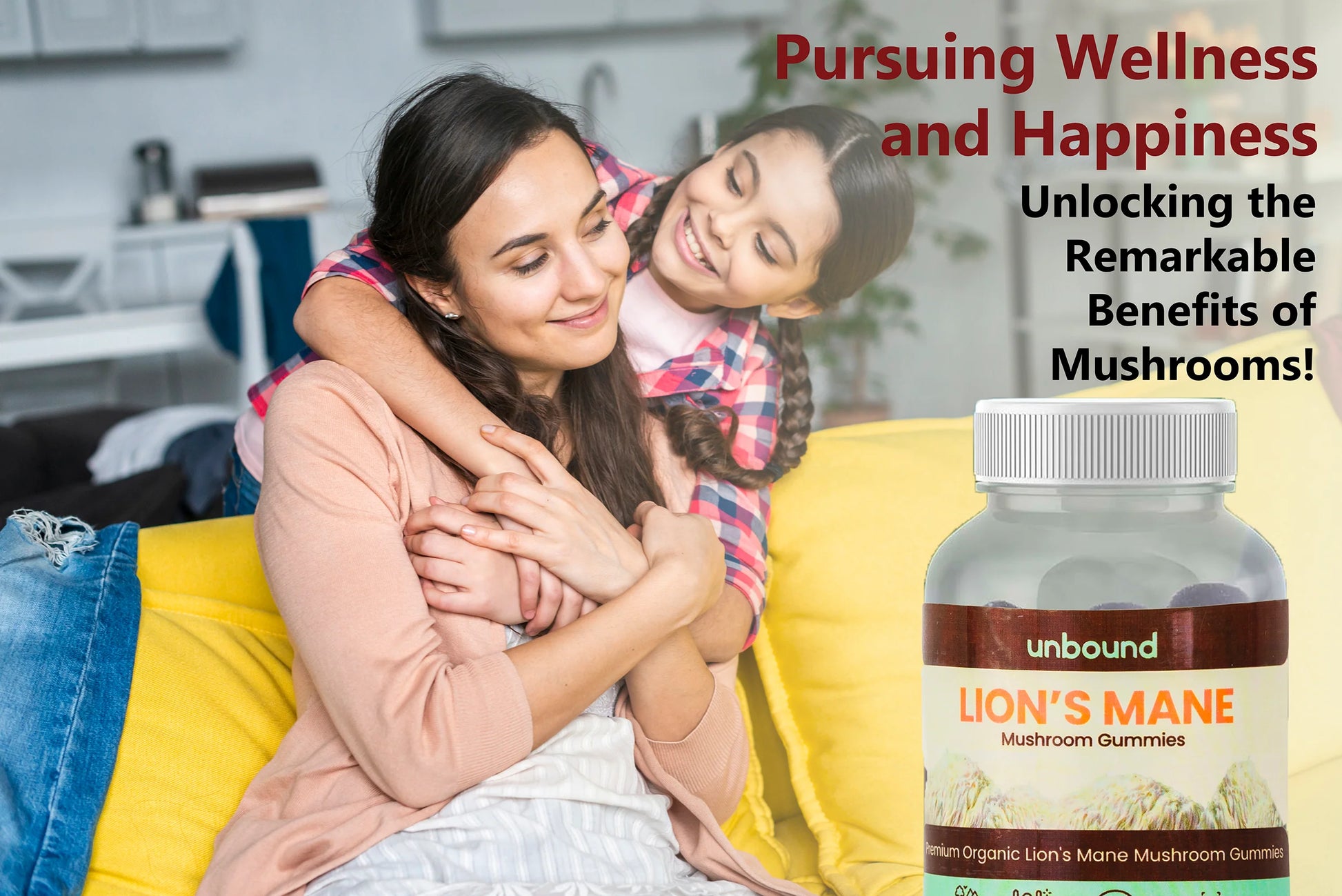 Unbound Lion'S Mane Mushroom Gummies for Memory, Focus, and Clarity