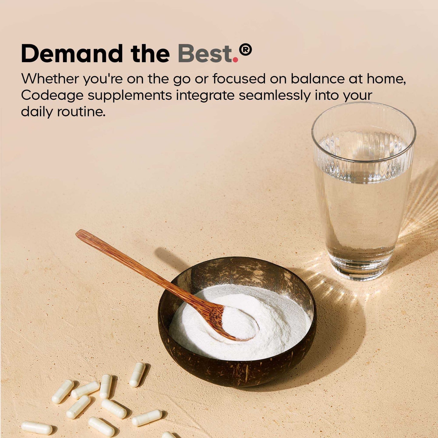 Multi Collagen Capsules + Gut Health Blend, Digestion Probiotics, Collagen 5 Types, Botanicals, 90 Ct