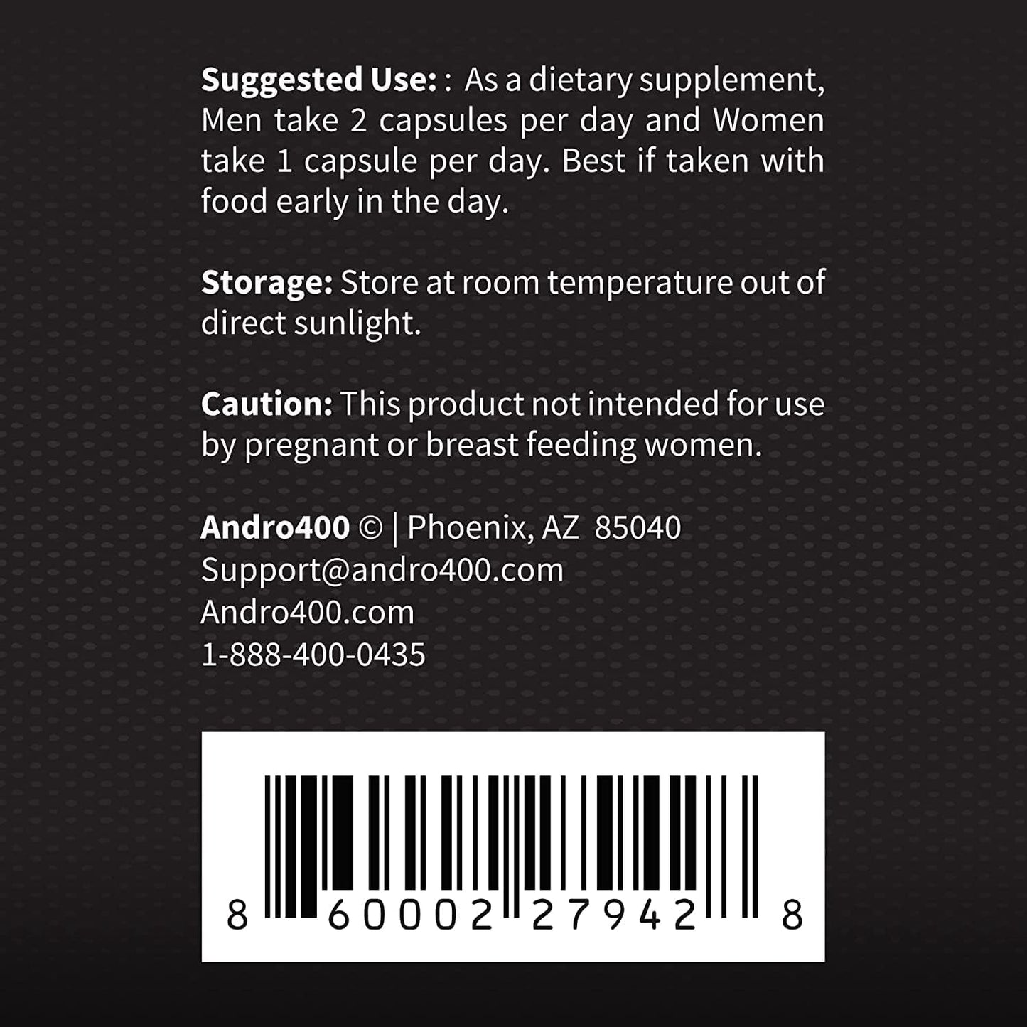 T Booster Supplement (1 Pack, Andro Max)