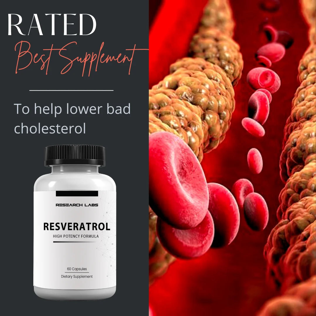 High Potency Micronized Resveratrol Supplement. 2 for 1 Ad. Potent Antioxidants Supplement, Trans Resveratrol for Heart Health, Promotes anti Aging & Cognitive Support