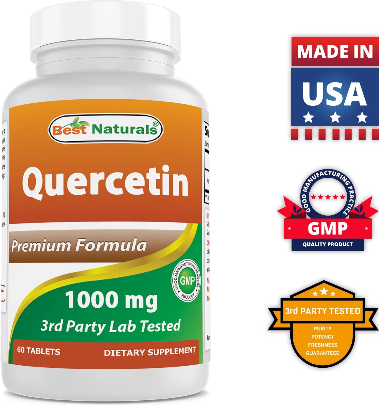 Quercetin 1000 Mg 60 Tablets | Immune Health