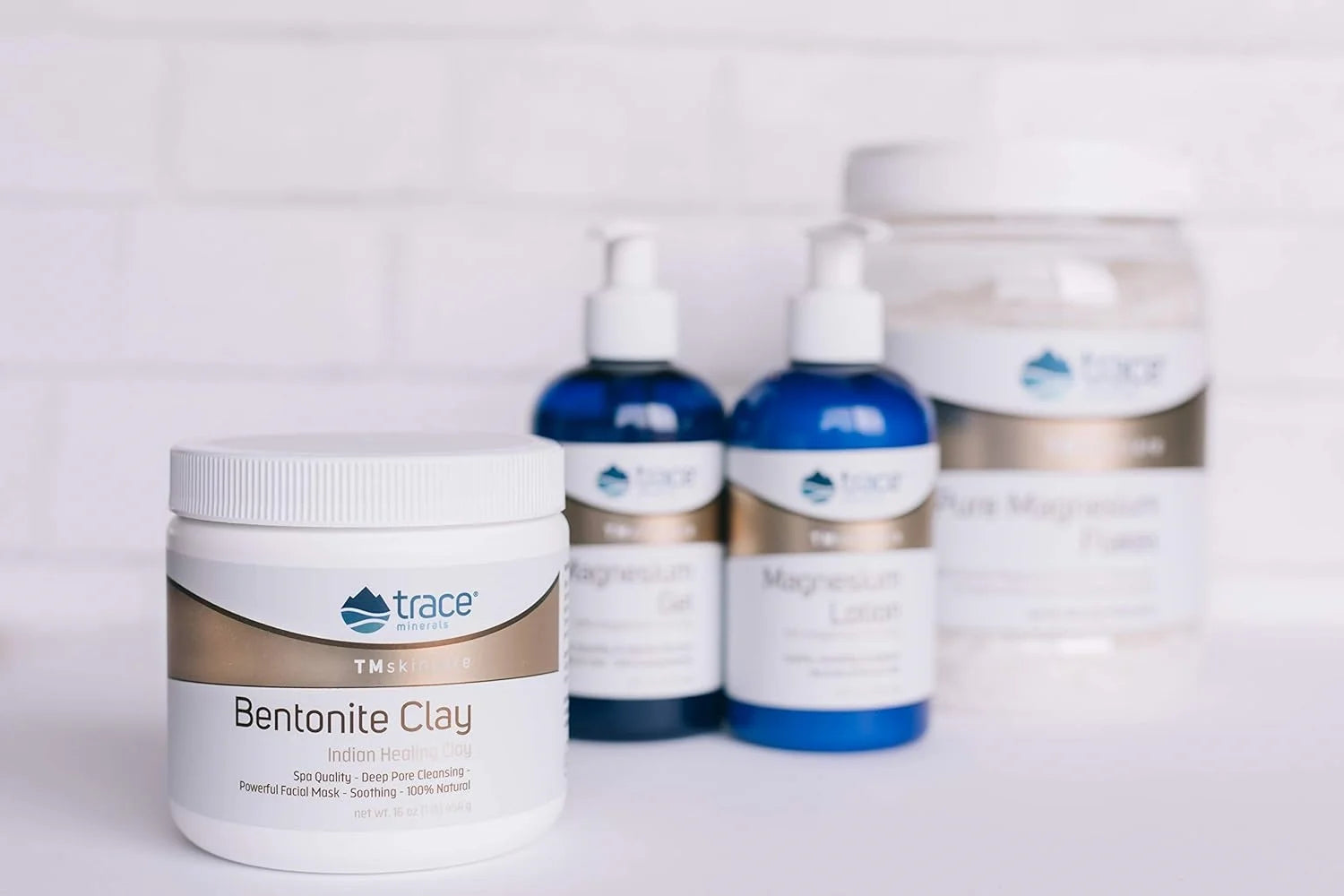 | Tmskincare Bentonite Clay | Indian Clay | Provides Minerals for All Types of Skins | 16.0 Ounce